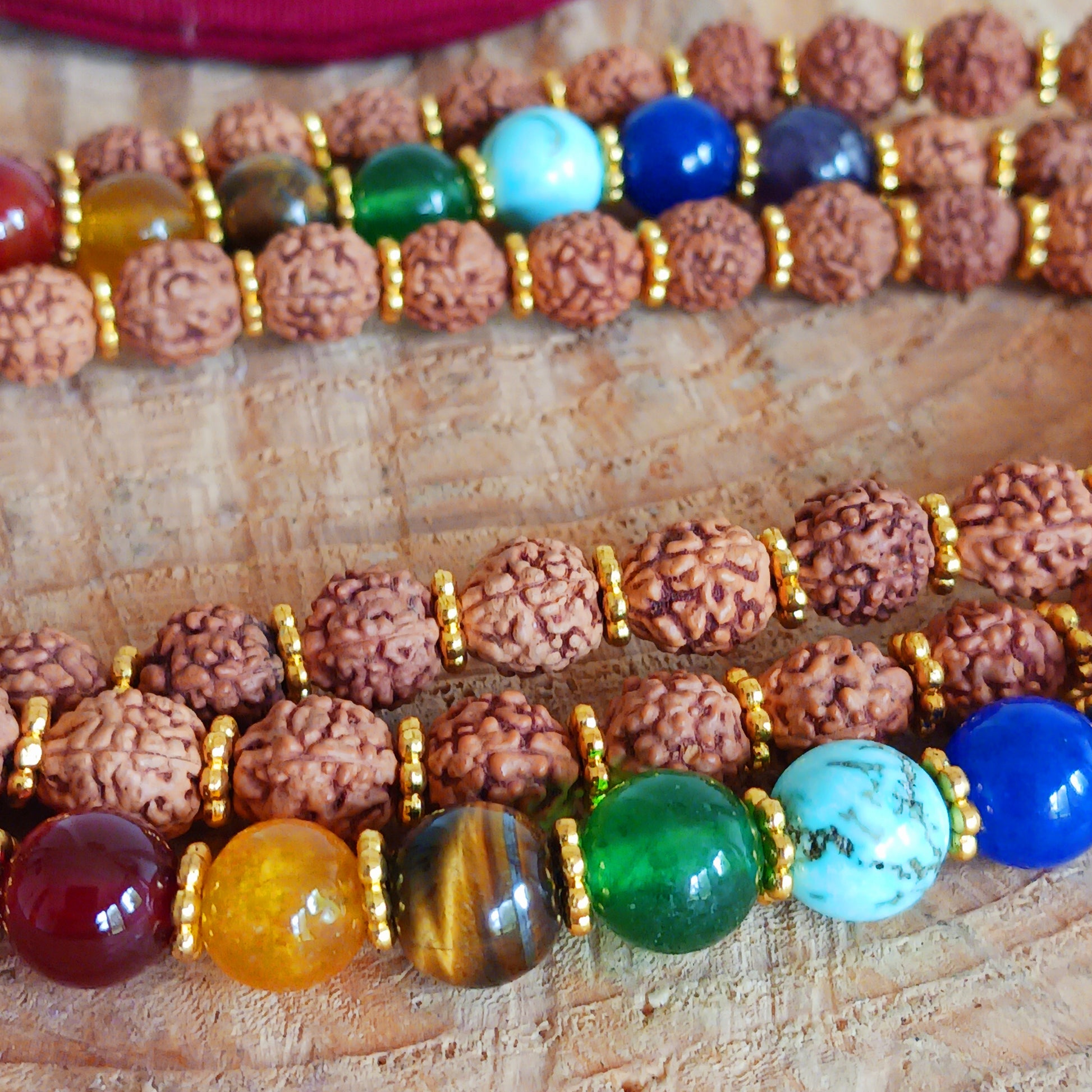  Rudraksha mallah beads