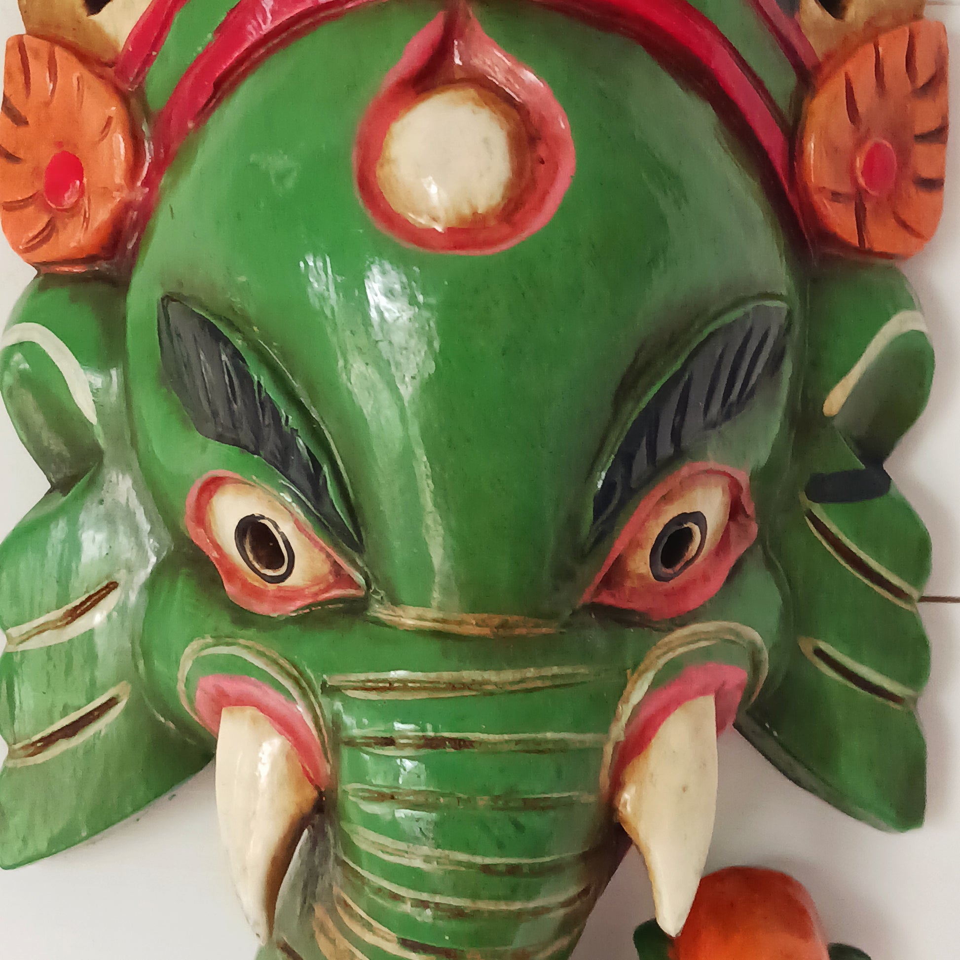 Ganesh, the elephant headed god of wisdom and success is the defender and remover of obstacles and has to be propitiated first before worship to other gods. He is one of the sons of Shiva.