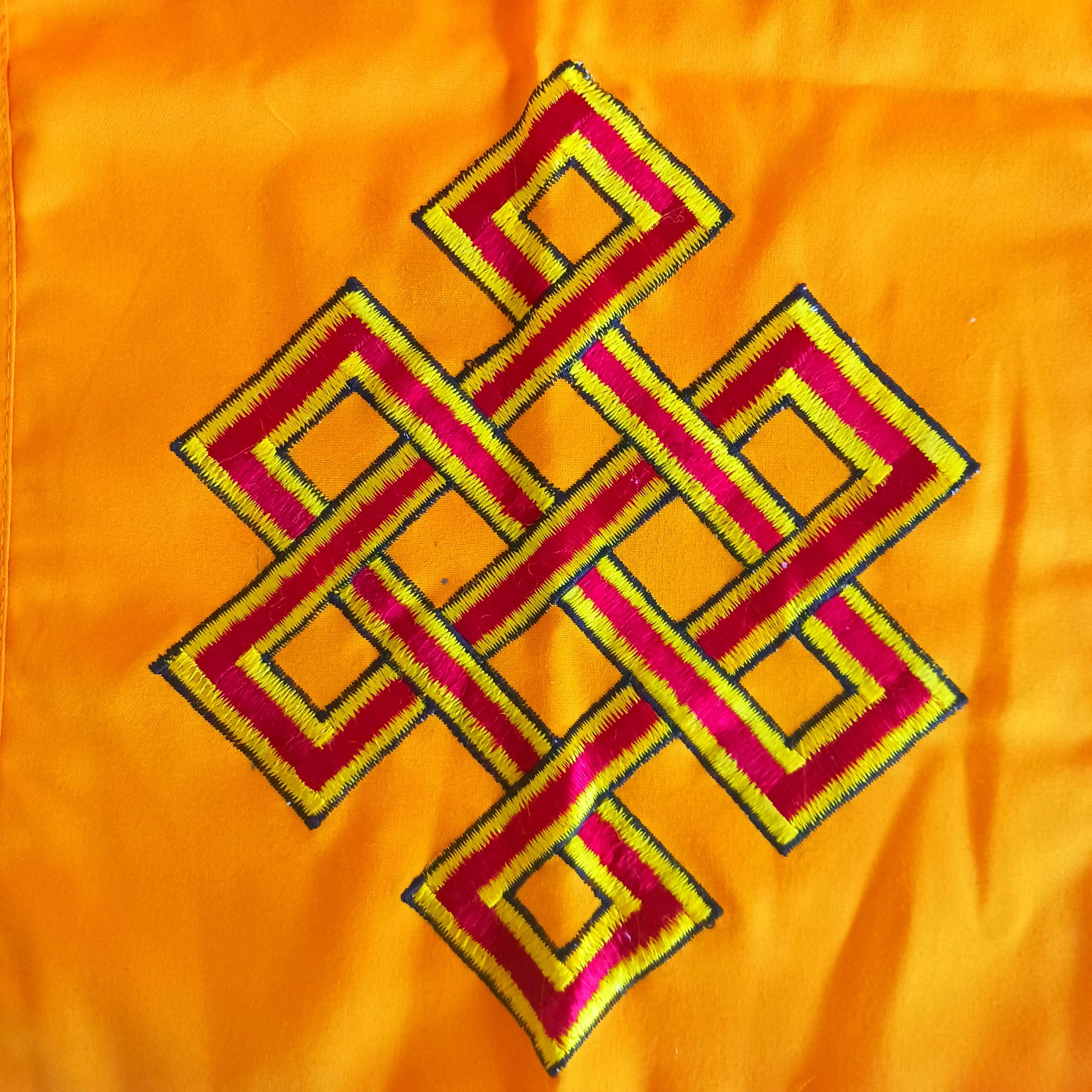 Lama Monk Bag with Endless Knot