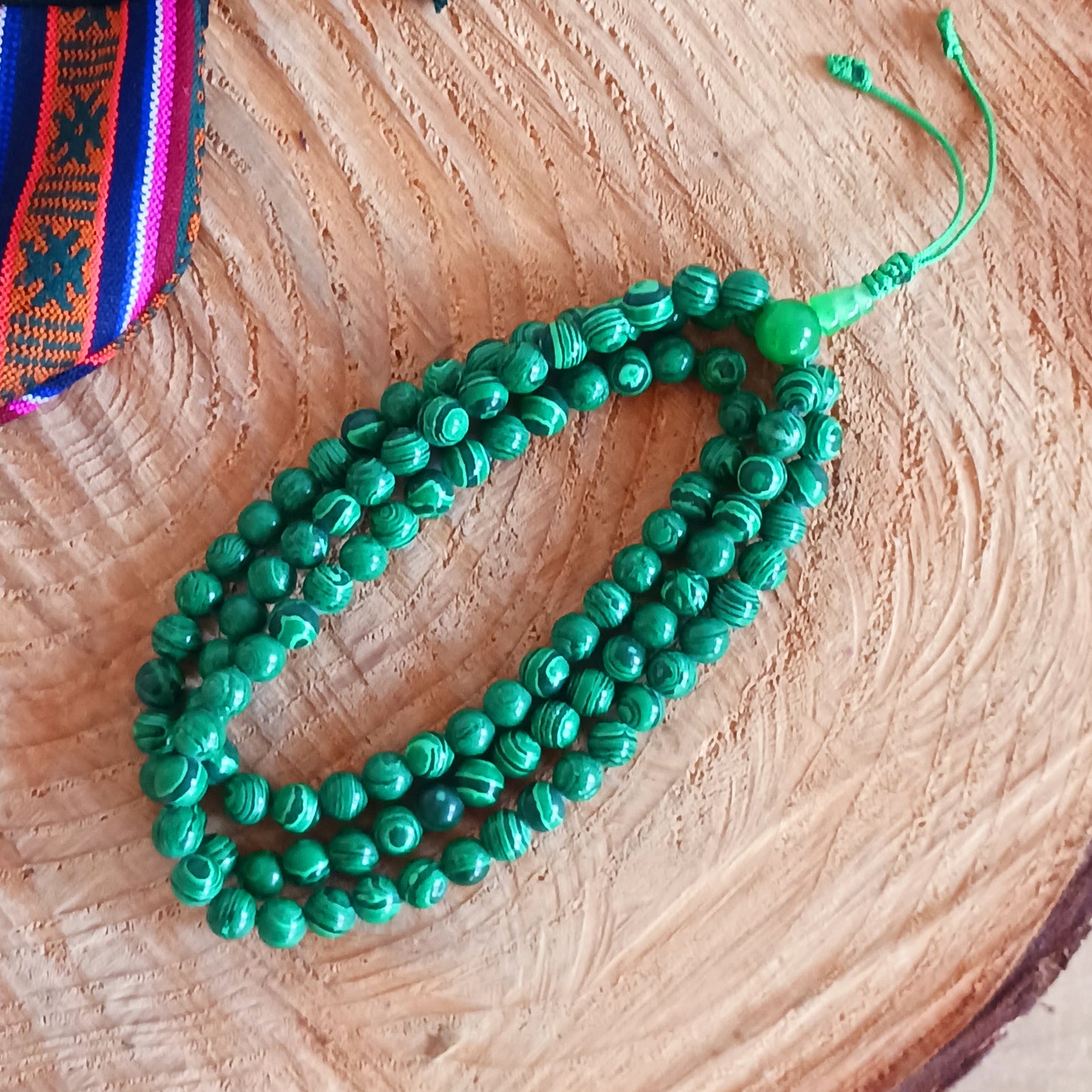 Malachite is associated with emotional balance, inner peace, and self-expression. Malachite has protective qualities so may be used for shielding purposes to protect against negative energy. A stone of spiritual evolution, malachite enhances the connection to higher realms of consciousness.