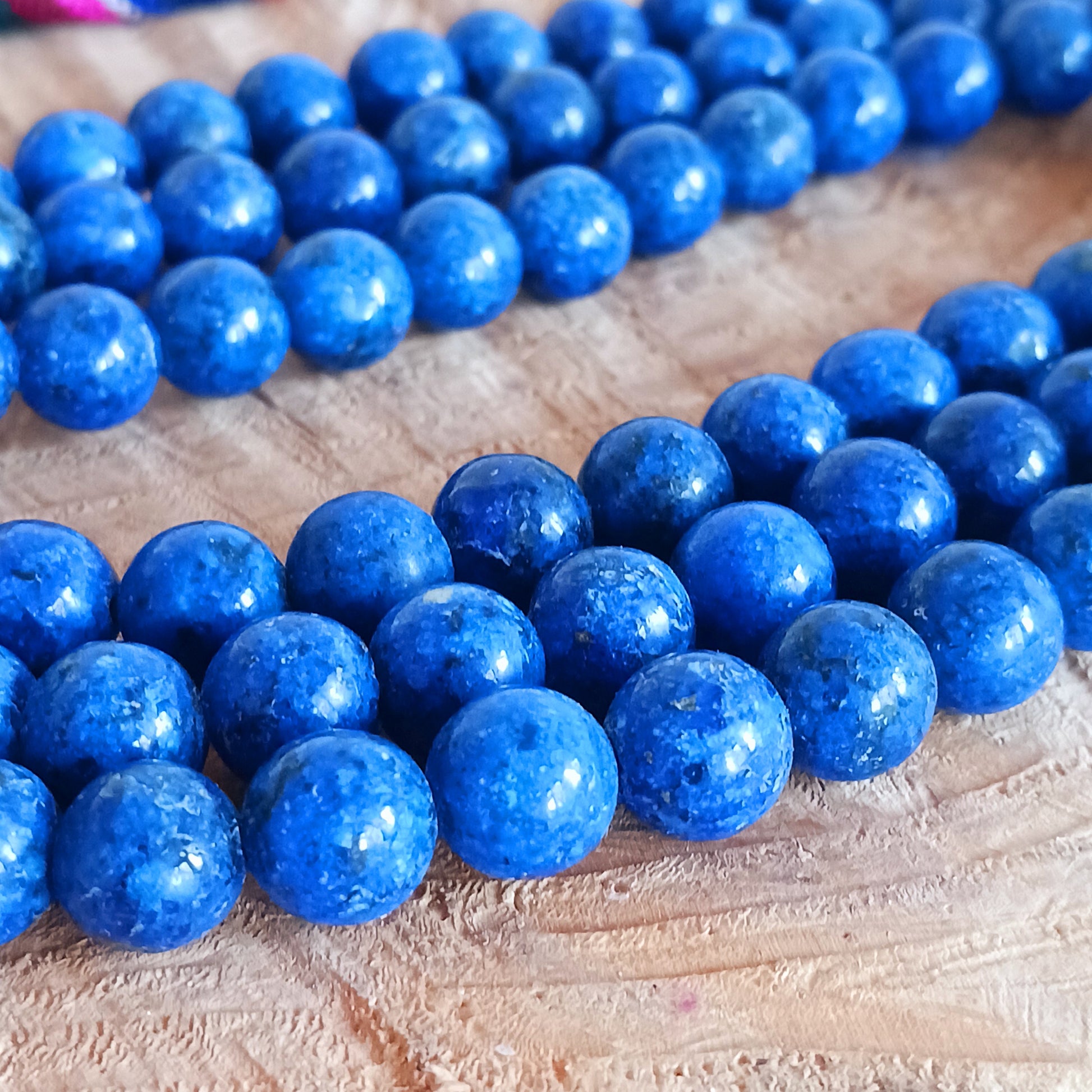 Lapis Lazuli has many healing properties. This pretty indigo and gold gemstone is known for cleansing the throat and third eye chakras and can be used to ward off psychic attacks. As a stone geared towards wisdom and communication, Lapis Lazuli can also help connect you to clarity, integrity, and intuition.