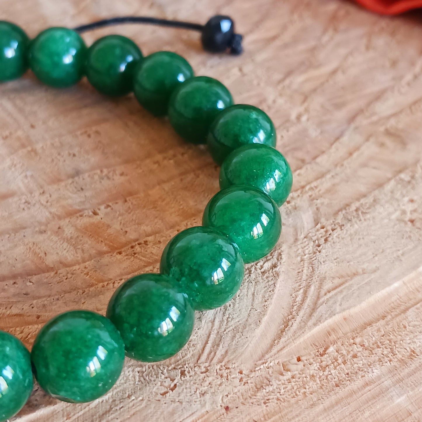 Malas are used for counting mantras, which are short sacred phrases.  The beads are often made from seeds, gemstones, or wood, and may have a "guru" bead, tassel, or special knot