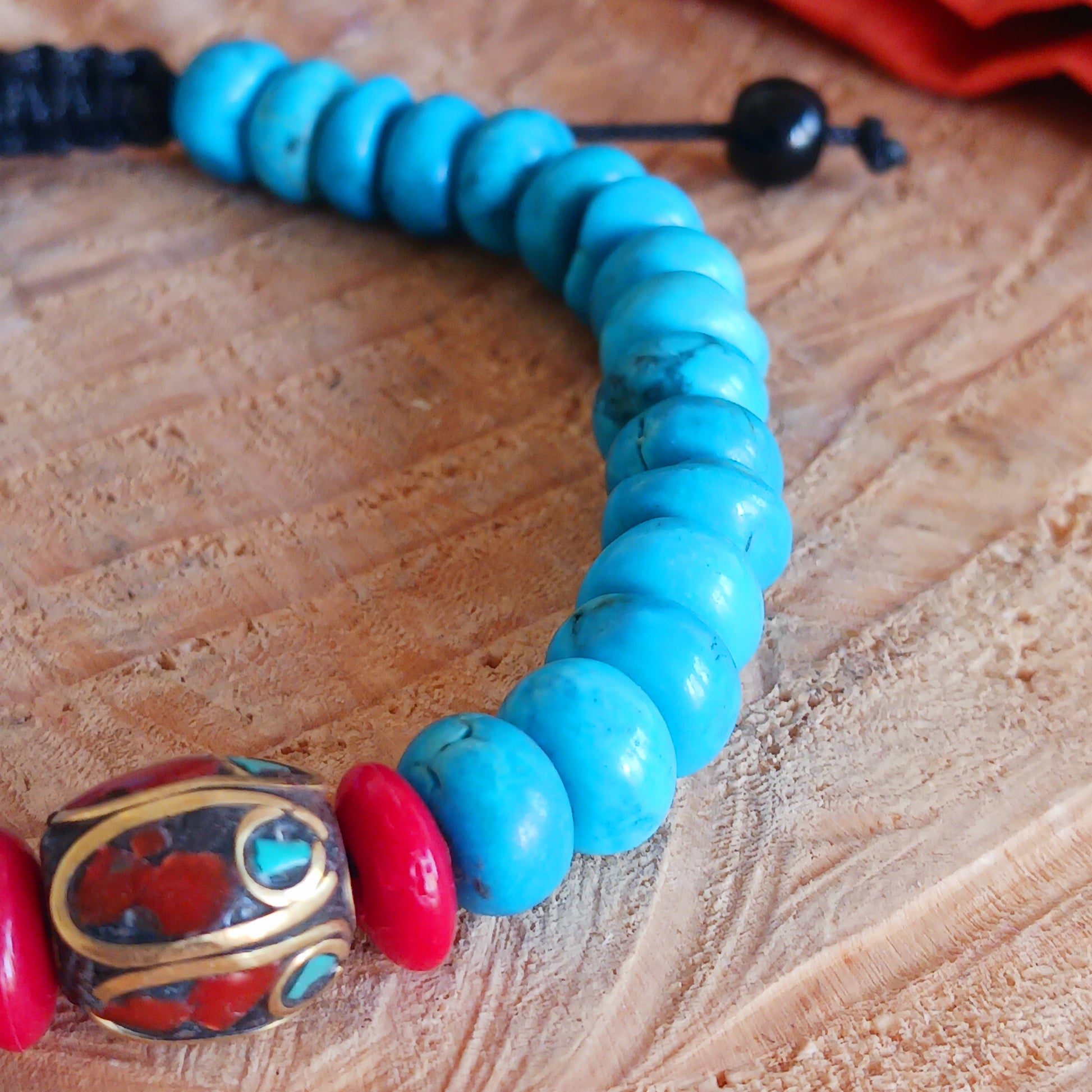 Malas are used for counting mantras, which are short sacred phrases.  The beads are often made from seeds, gemstones, or wood, and may have a "guru" bead, tassel, or special knot.