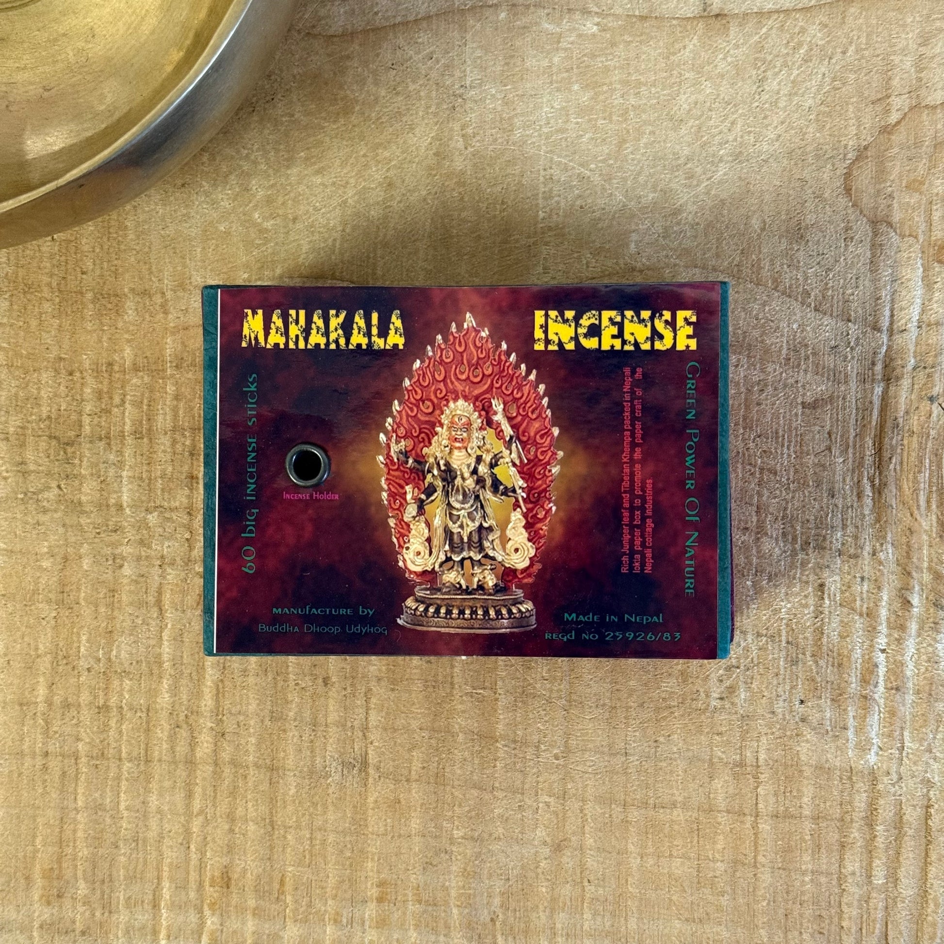 Guru Rinpoche Himalayan incense powder wrapped in handmade Lokta paper