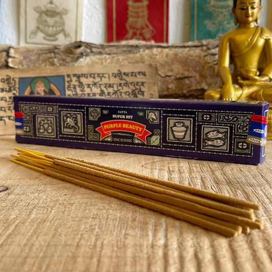 Satya Super Hit Purple beauty Incense 15gm