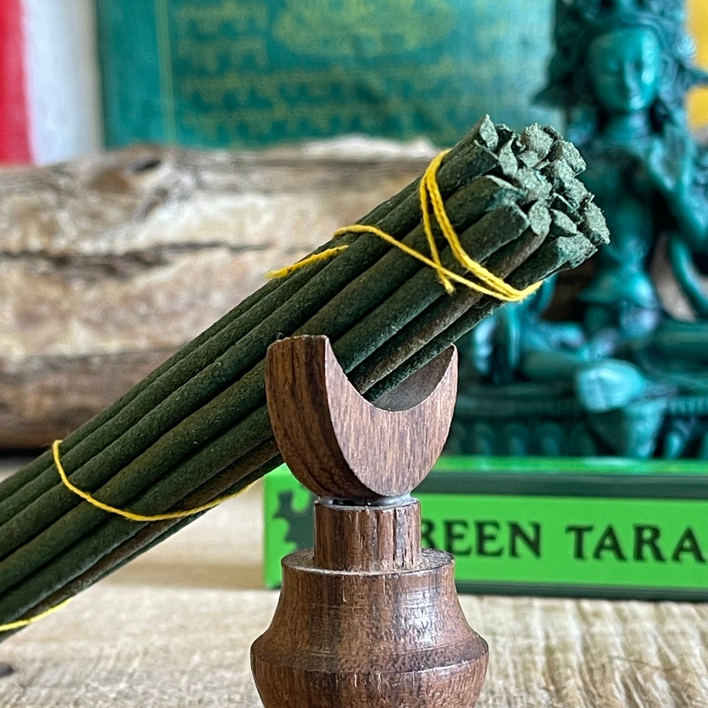 Green Tara Incense | Tibetan Green Tara Hand rolled Incense sticks