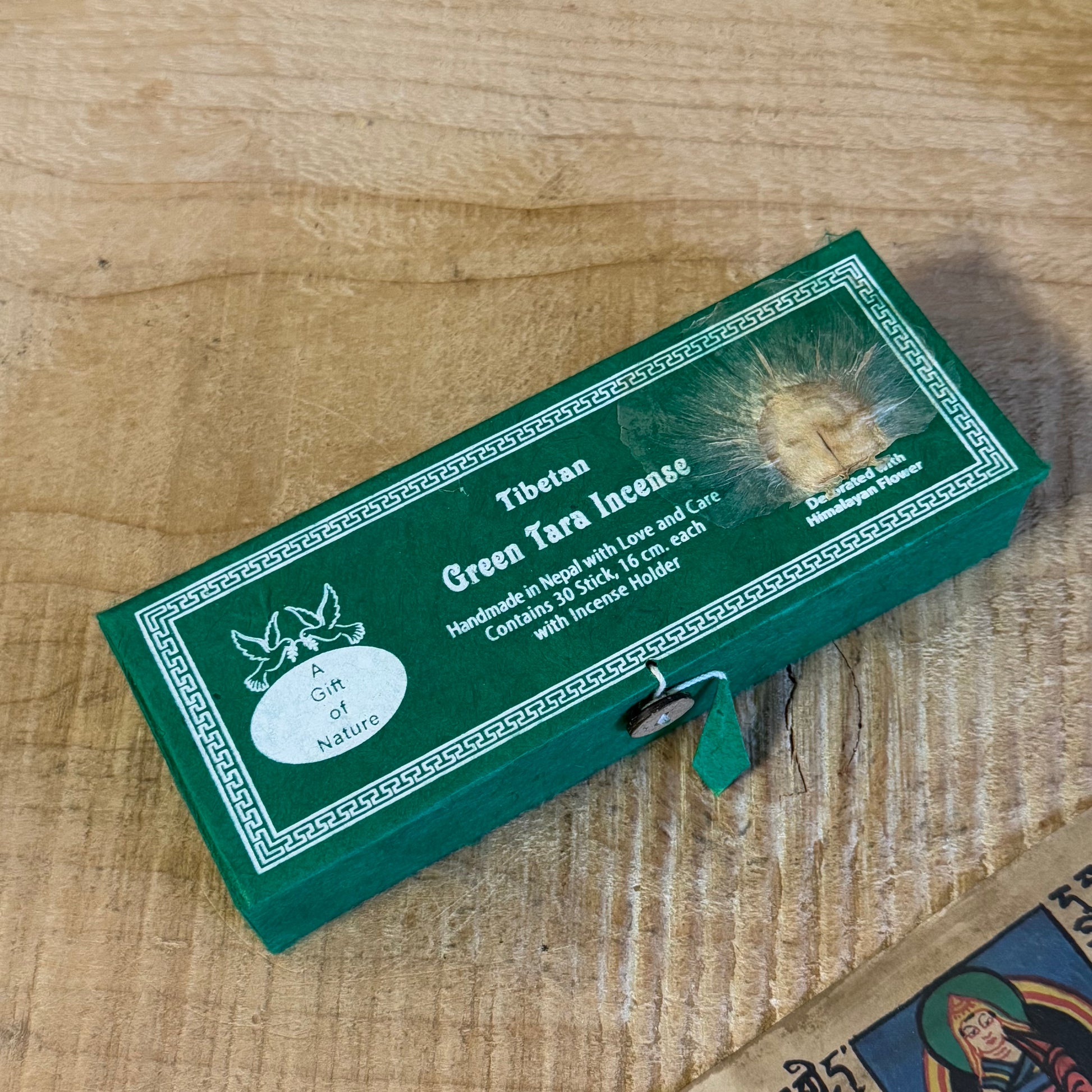 Green Tara Incense Gift Set

Experience the divine essence of the Himalayas with the Green Tara Incense Gift Set, an exclusive handmade blend crafted to bring good luck, prosperity, and Green Tara's swift assistance and protection.