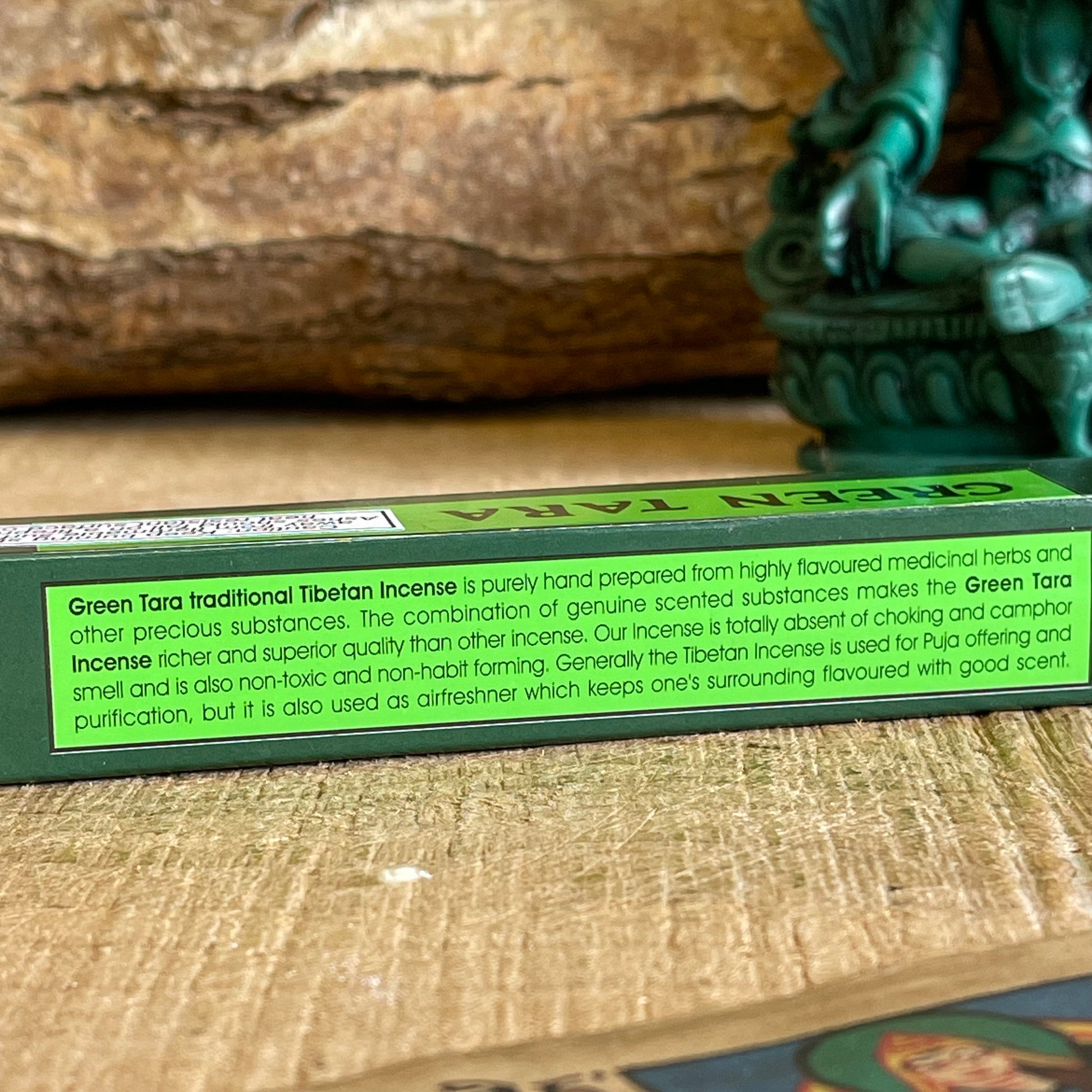 Green Tara Incense | Tibetan Green Tara Hand rolled Incense sticks