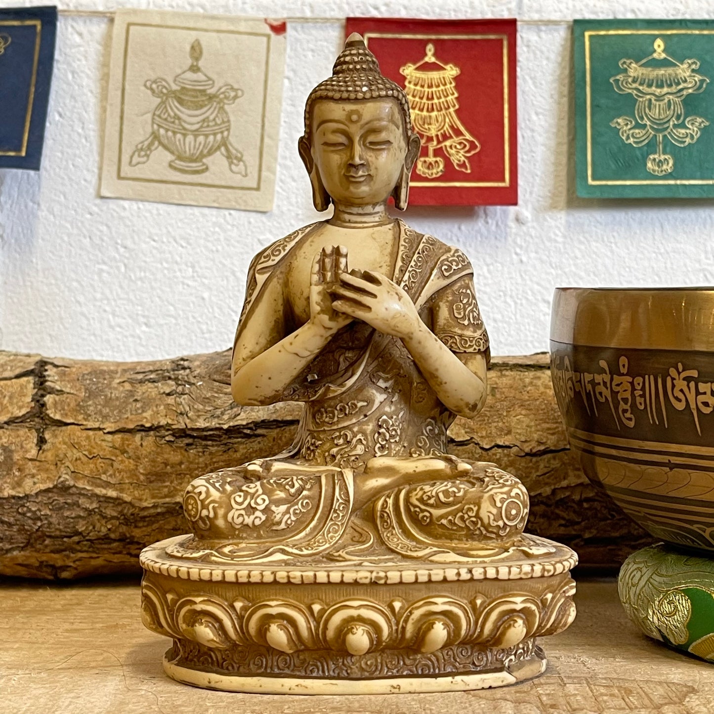 Buddha Statue  Dharmachakra Mudra The Wheel of Dharma