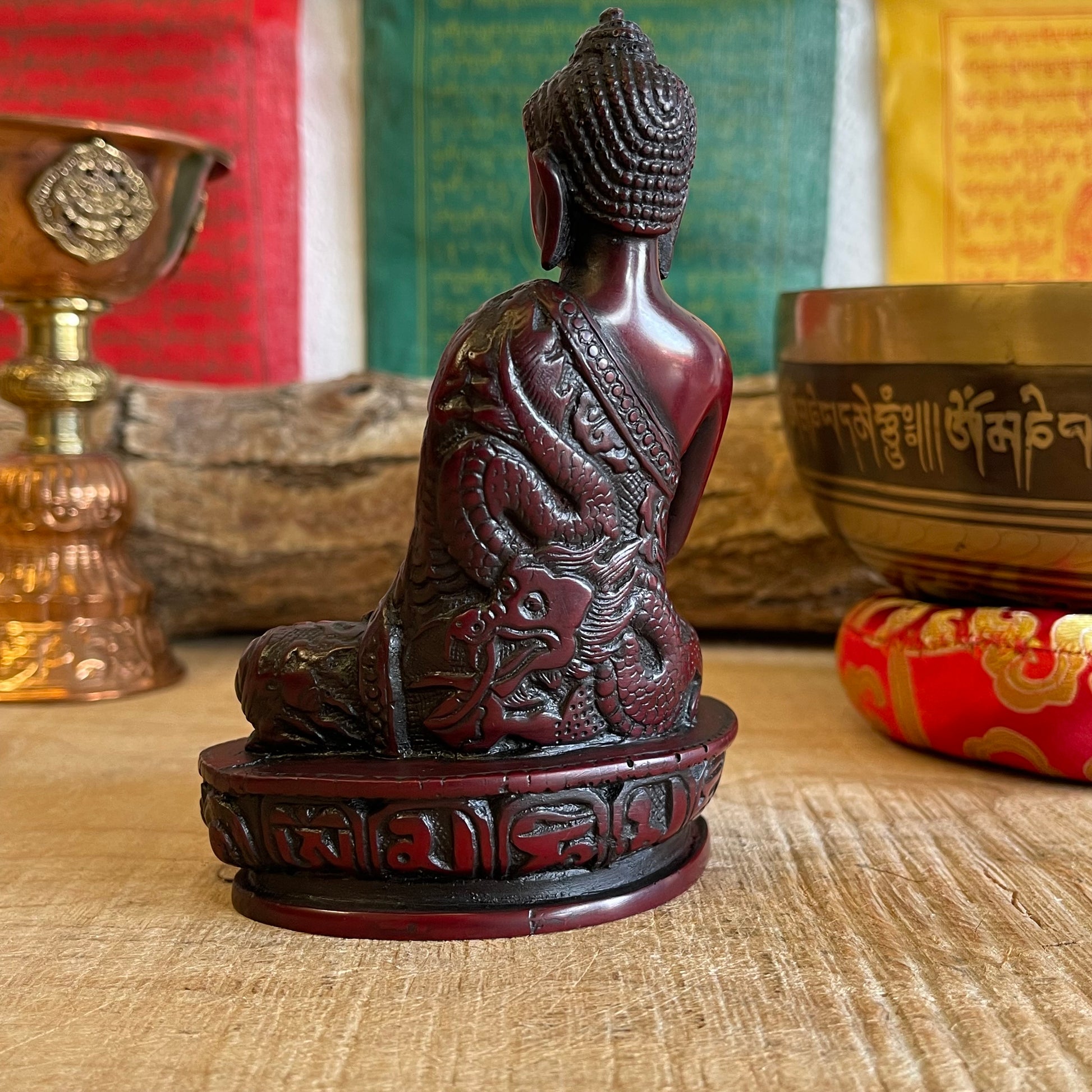 Ratnasambhava Resin Buddha Statue 14cm