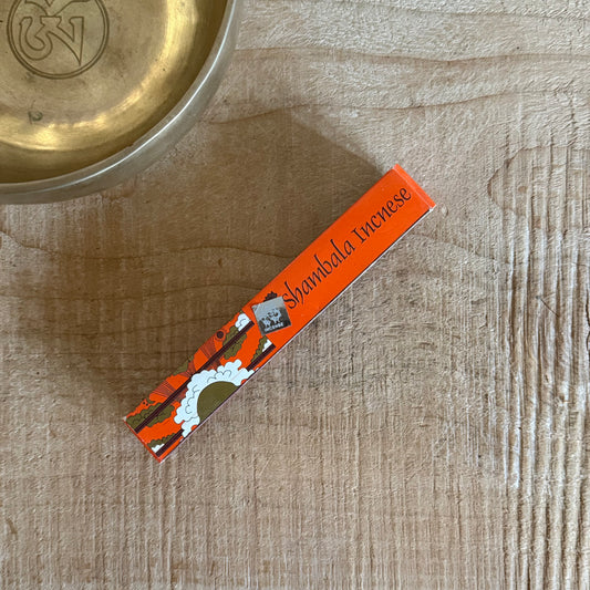 Handmade Shambala Tibetan incense sticks from Nepal for meditation and rituals