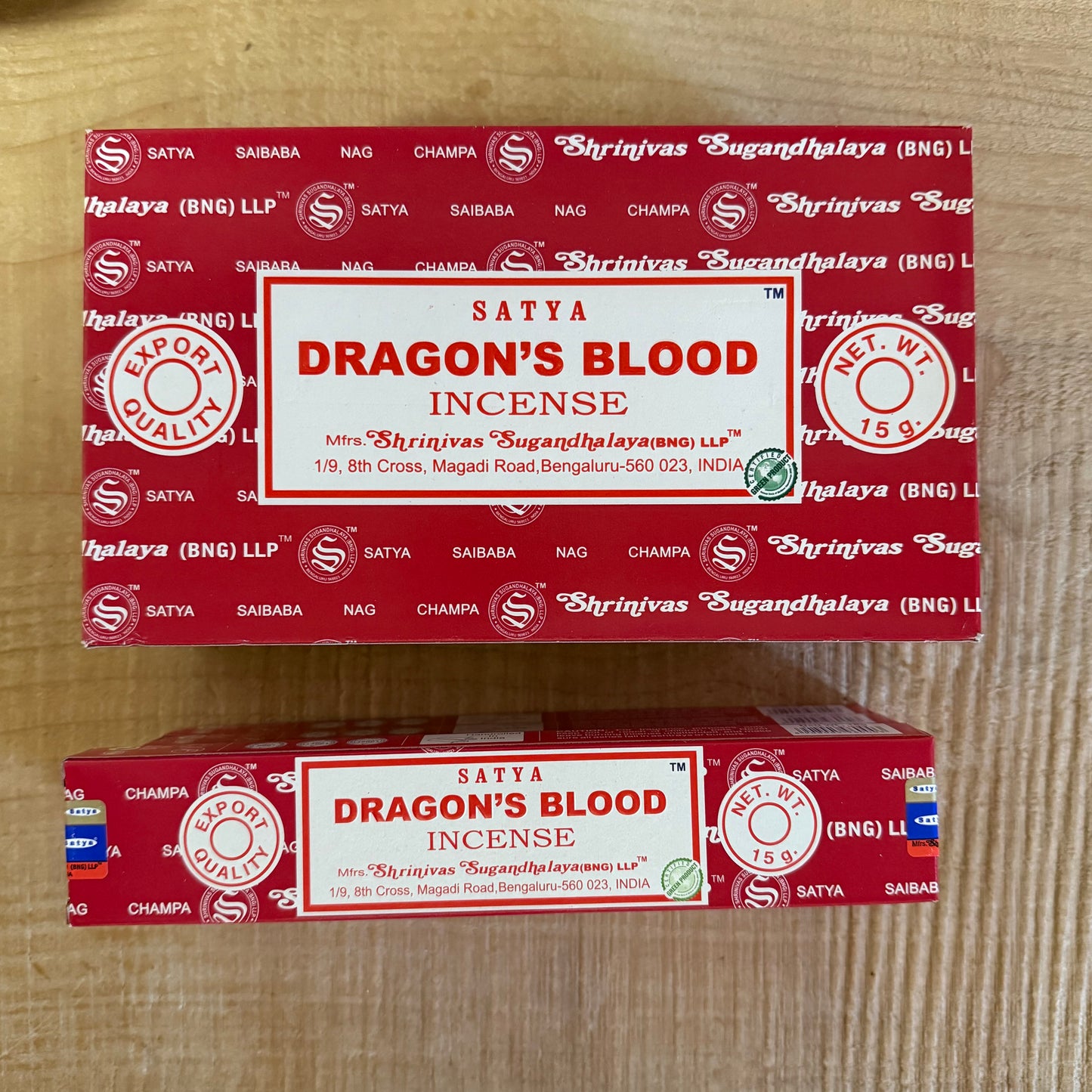  Satya Dragon’s Blood Incense – sacred, hand-rolled scent for protection, clarity, and spiritual focus. A powerful aid in meditation and ritual.