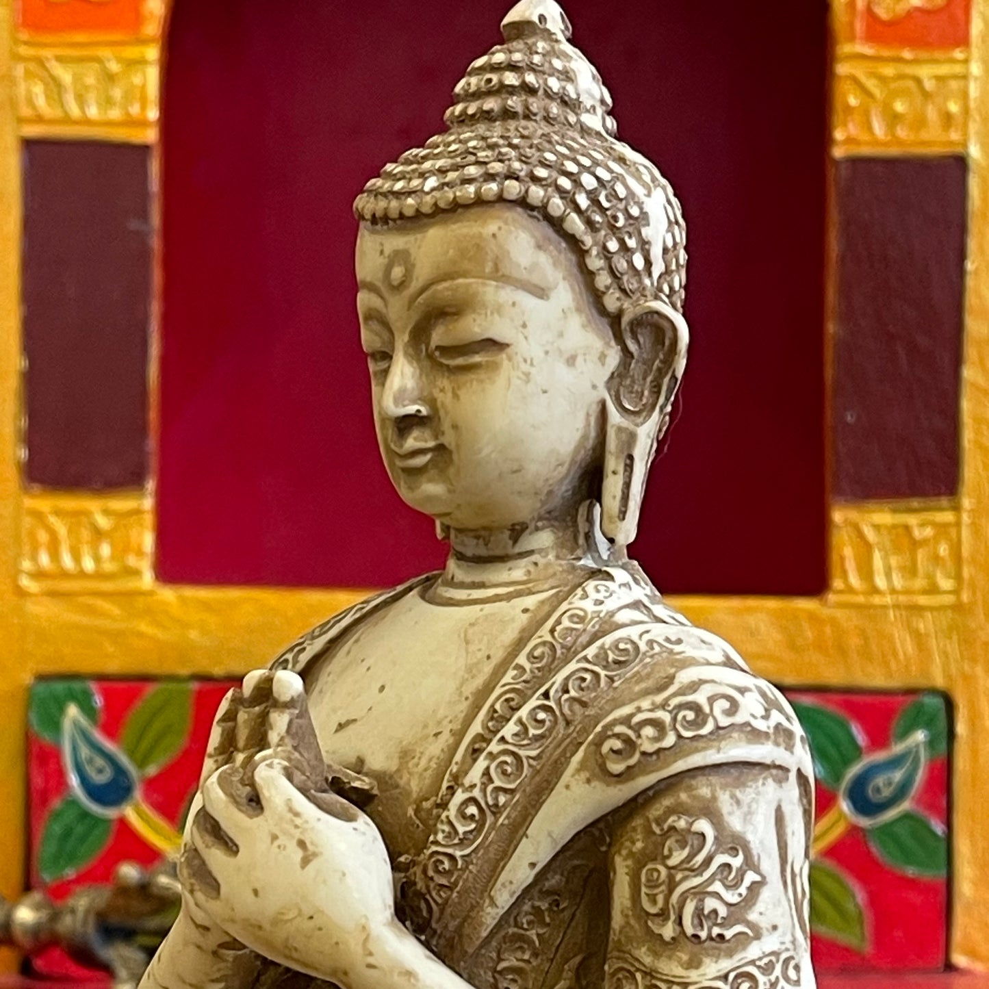 Buddha Statue  Dharmachakra Mudra The Wheel of Dharma