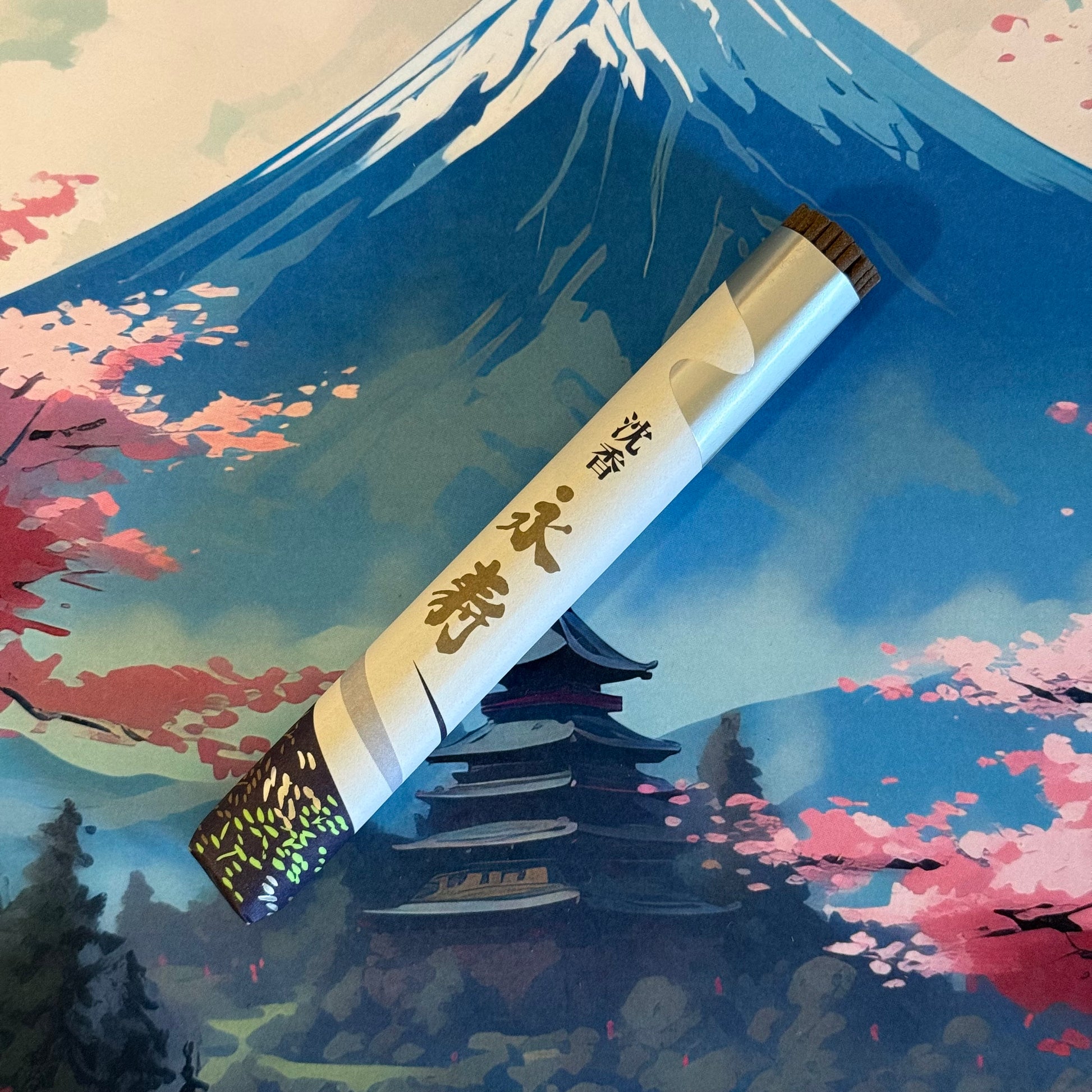 Eiju Jinkoh Aloeswood Japanese incense roll 50 sticks