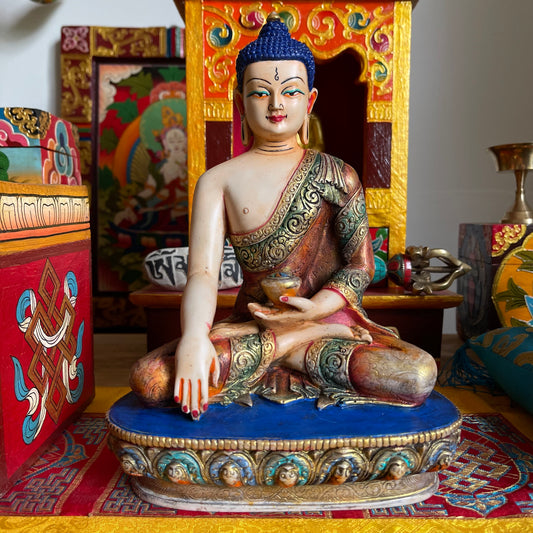 Resin Statue of Shakyamuni Buddha 20cm