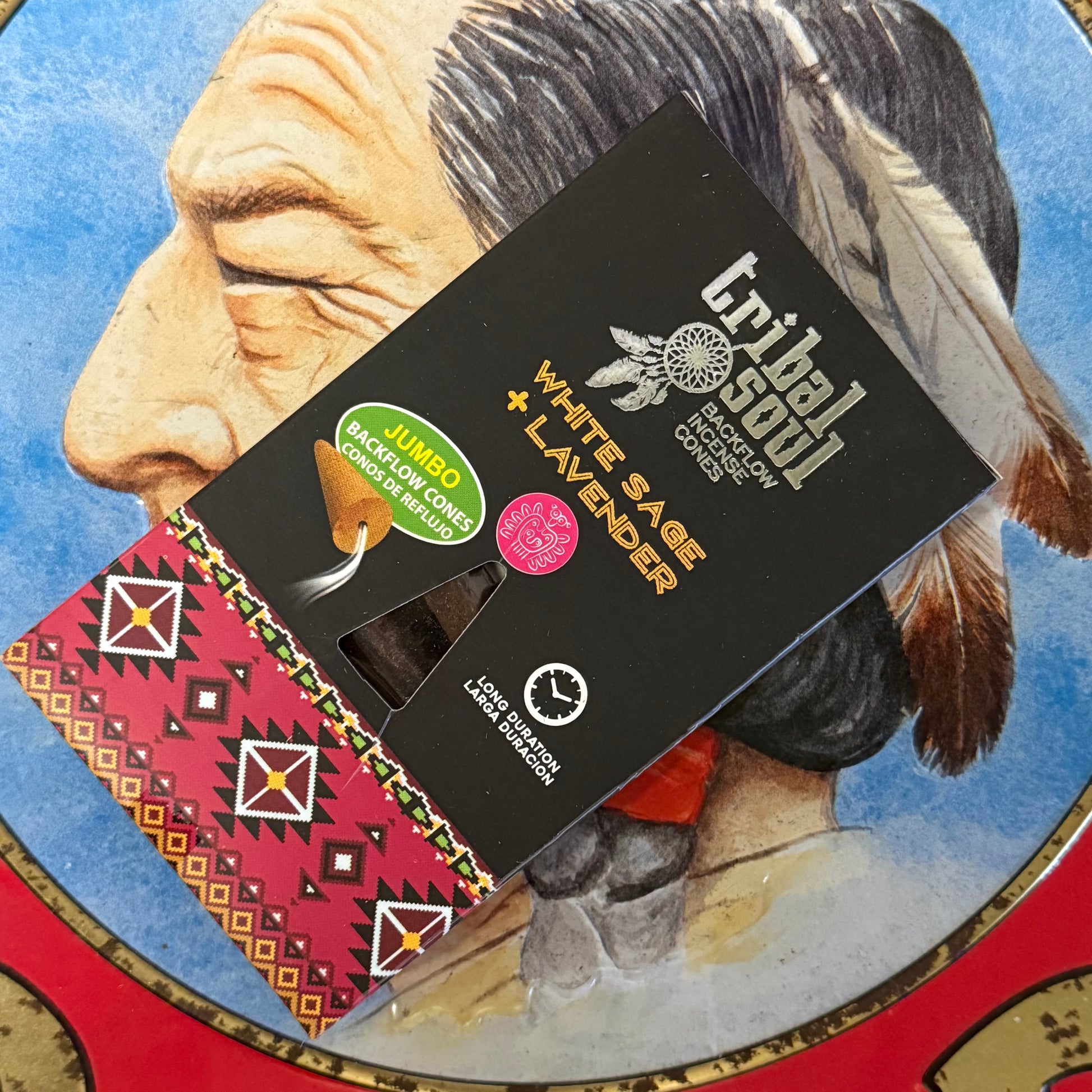 Tribal Soul white sage and lavender backflow incense cones

Backflow incense cones with waterfall smoke effect

Spiritual cleansing incense cones for meditation