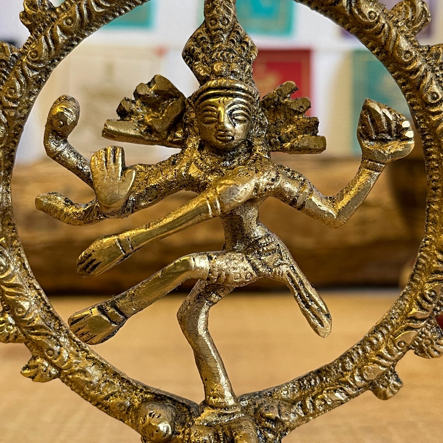 Shiva Nataraja Brass  Statue 13 cm