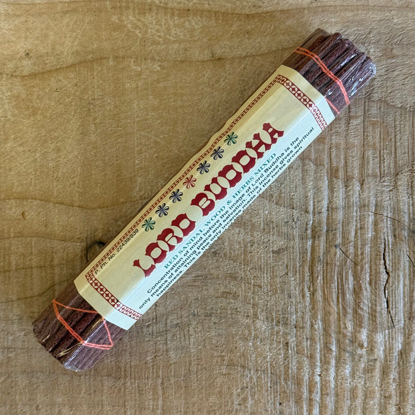 Chandra Devi Nepalese Tibetan Buddhist incense set with six herbal aromas