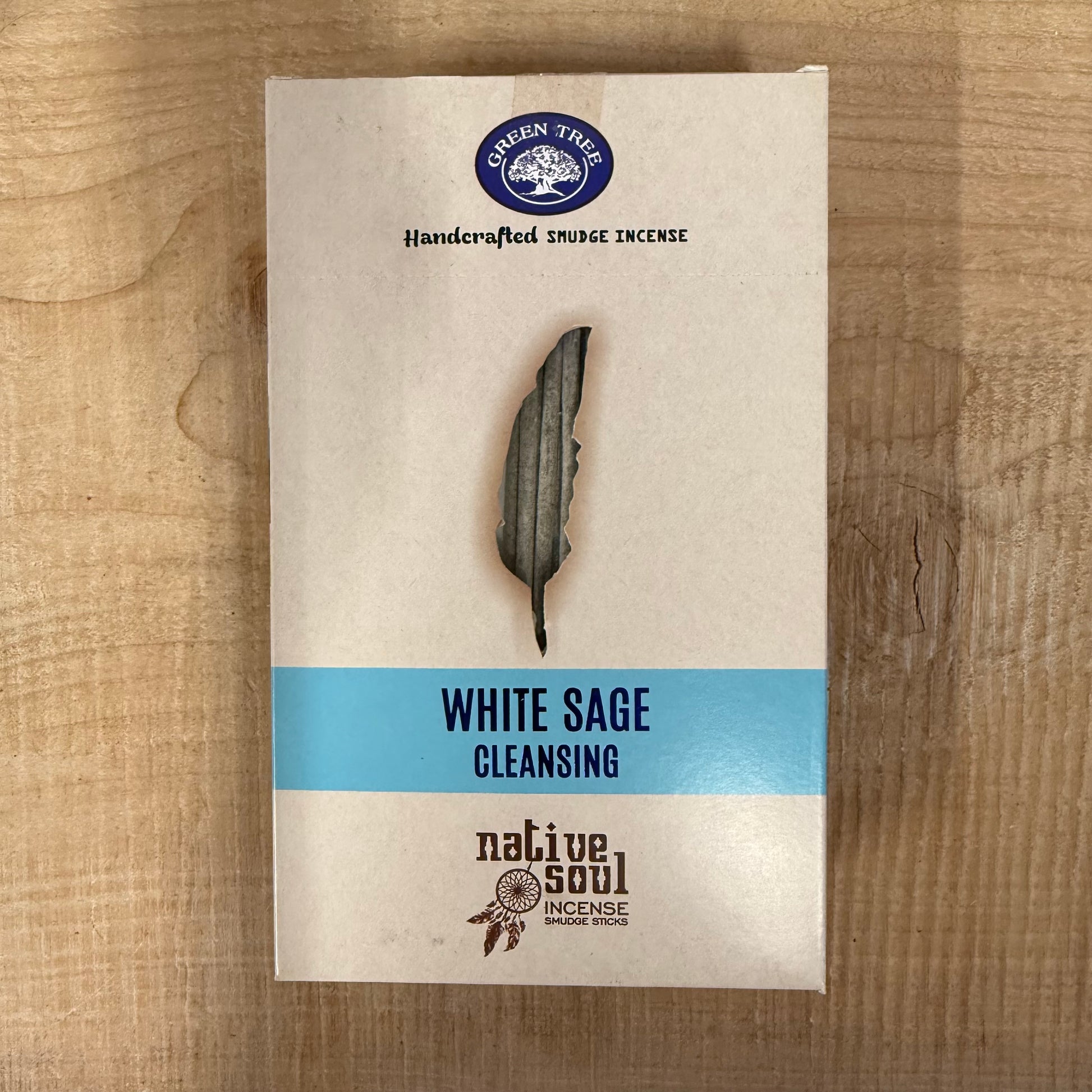 Native Soul White Sage smudge incense sticks for cleansing and spiritual purification