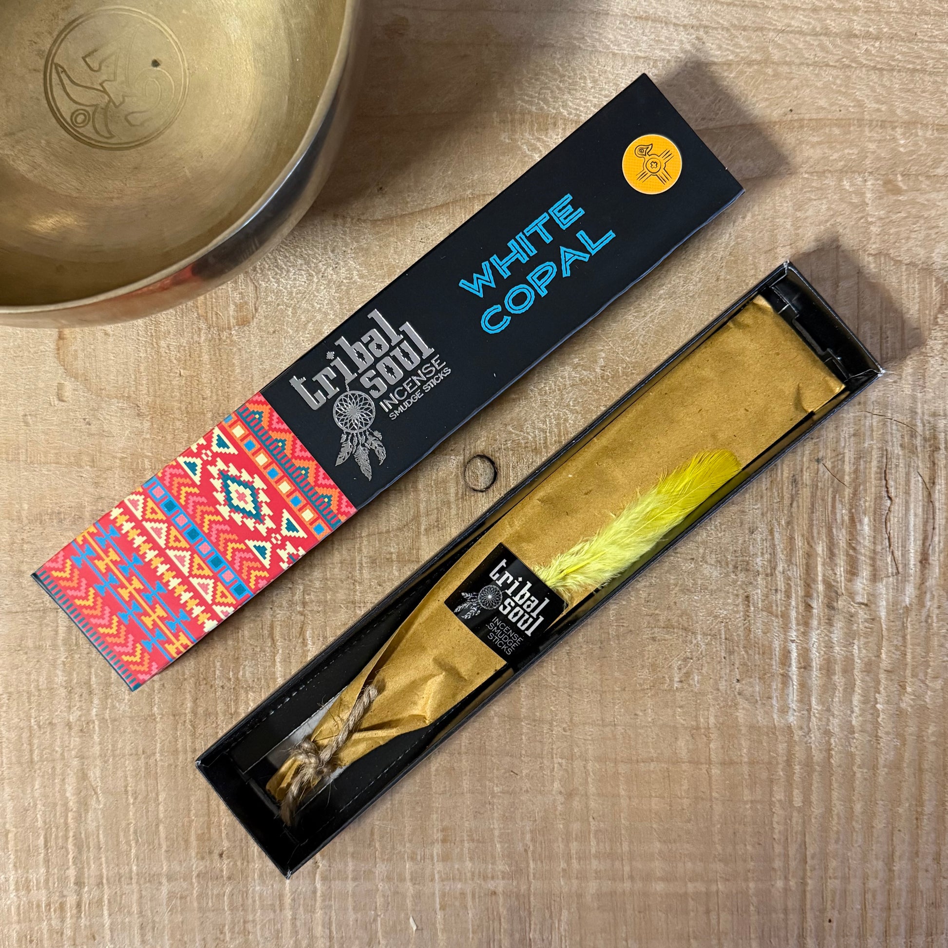 Tribal Soul White Copal incense sticks, sacred resin incense, purification and energy cleansing incense