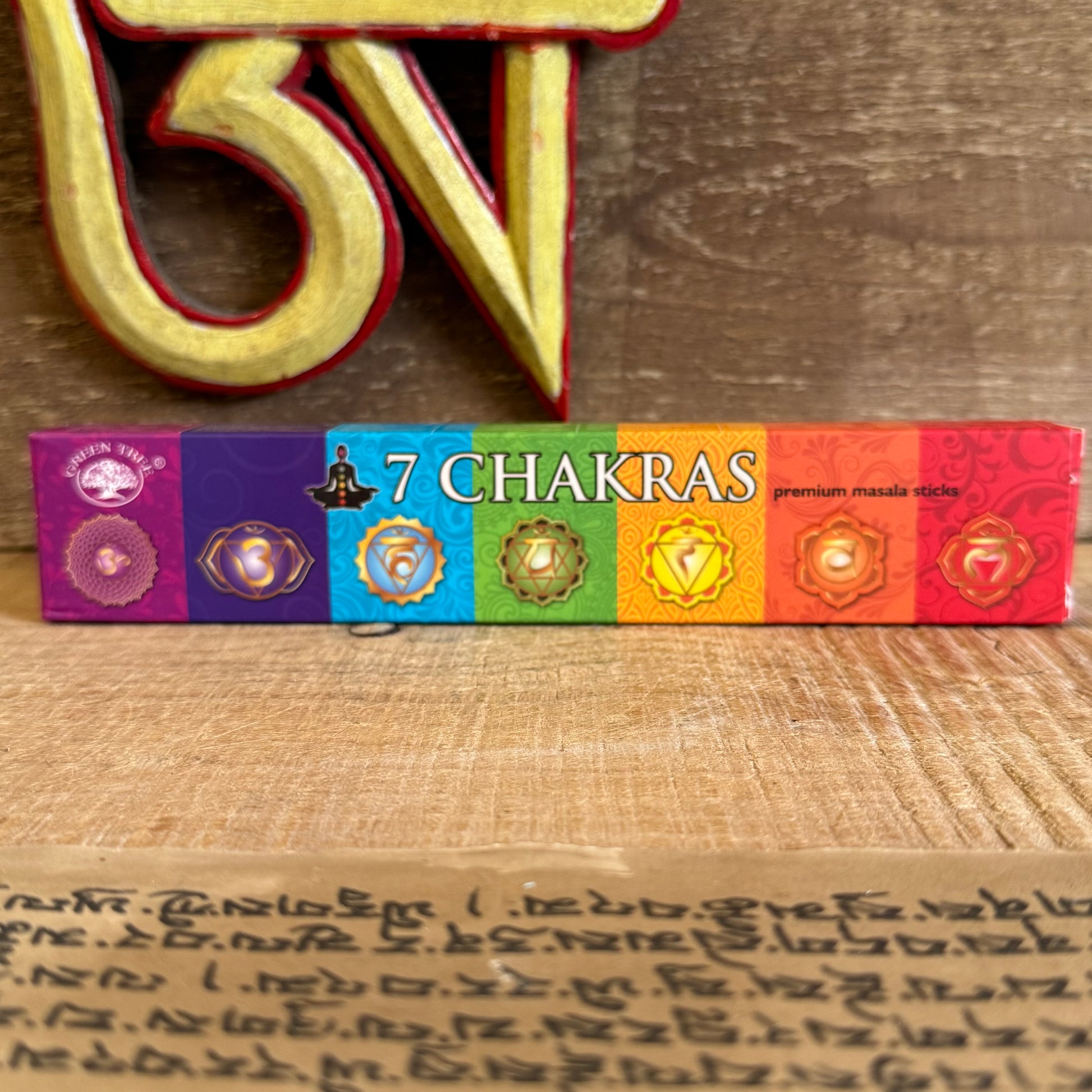 Beloved Seeker, draw near and open your senses.

You hold in your hands the sacred Green Tree 7 Chakra Incense—a divine tool crafted in the mystic heart of India, using time-honored traditions passed down through the veils of 400 years. These are no ordinary incense sticks. Each one is hand-rolled with care and steeped in the energy of natural herbs, ancient resins, and earthy masala—made not by machines, but by spirit-led hands.