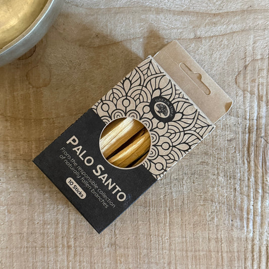 Green Tree Palo Santo Holy Wood Sticks – Sacred Cleansing Incense 10 sticks