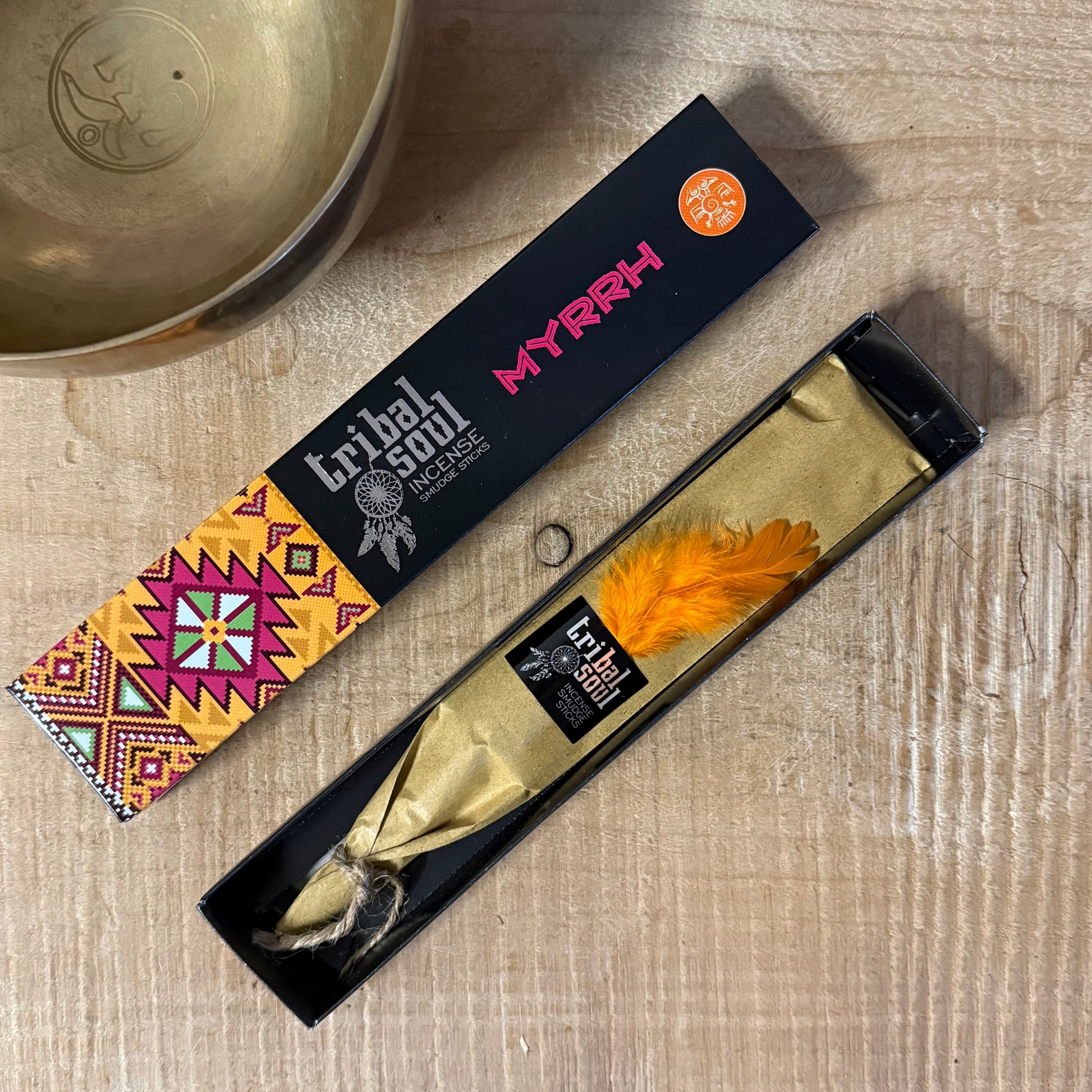 Tribal Soul Myrrh incense sticks, sacred resin incense for purification and meditation