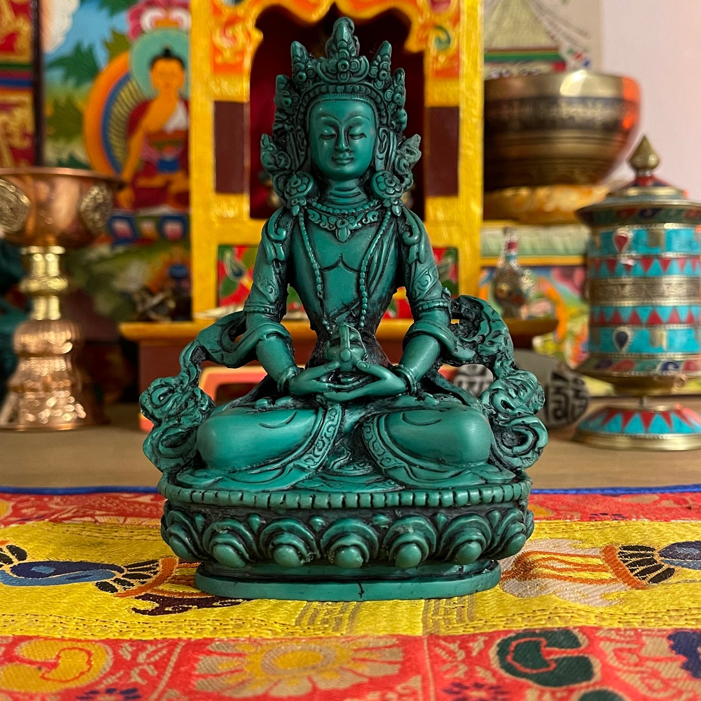 White Tara Statue  15cm