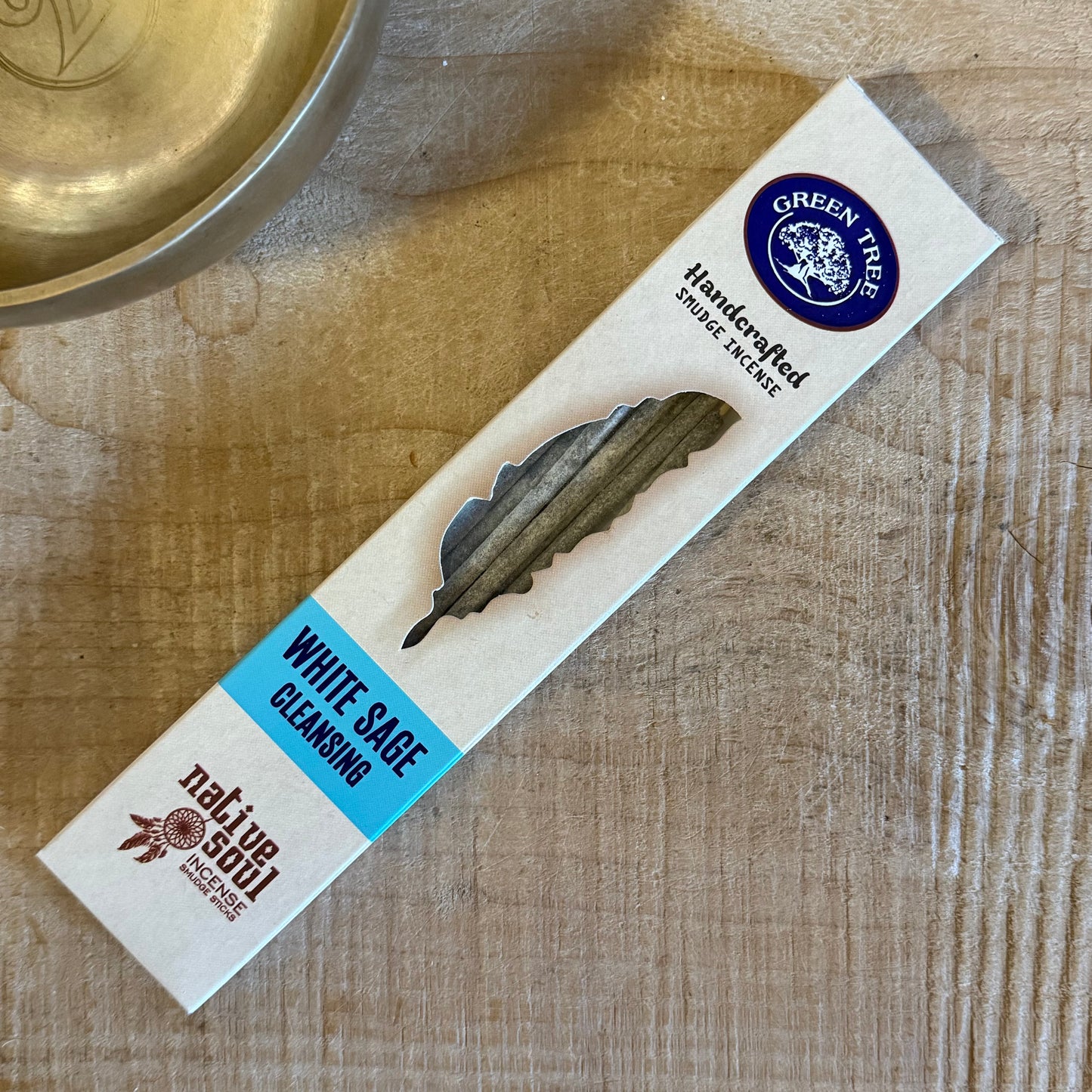 Native Soul White Sage smudge incense sticks for cleansing and spiritual purification