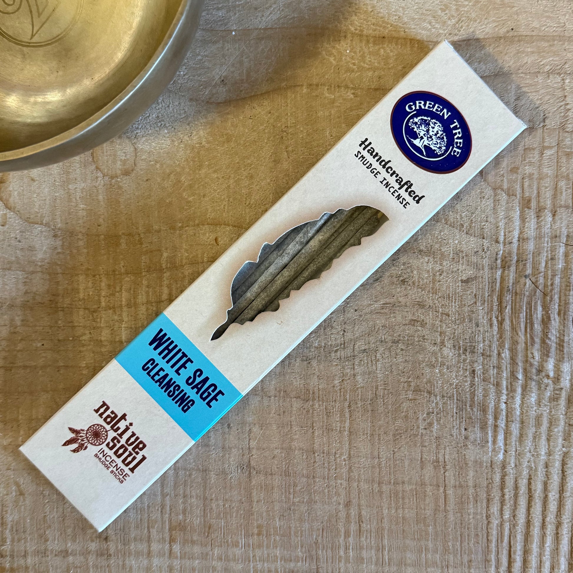 Native Soul White Sage smudge incense sticks for cleansing and spiritual purification