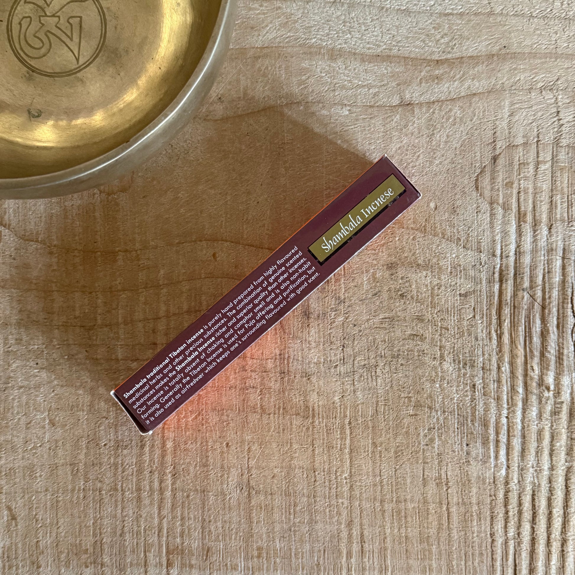 Handmade Shambala Tibetan incense sticks from Nepal for meditation and rituals