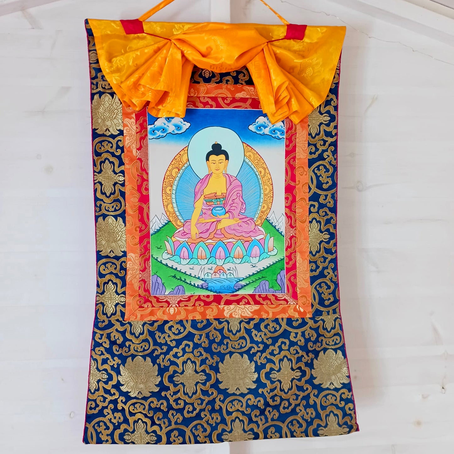 Buddha Art Thangka Painting | 82cm x 53cm