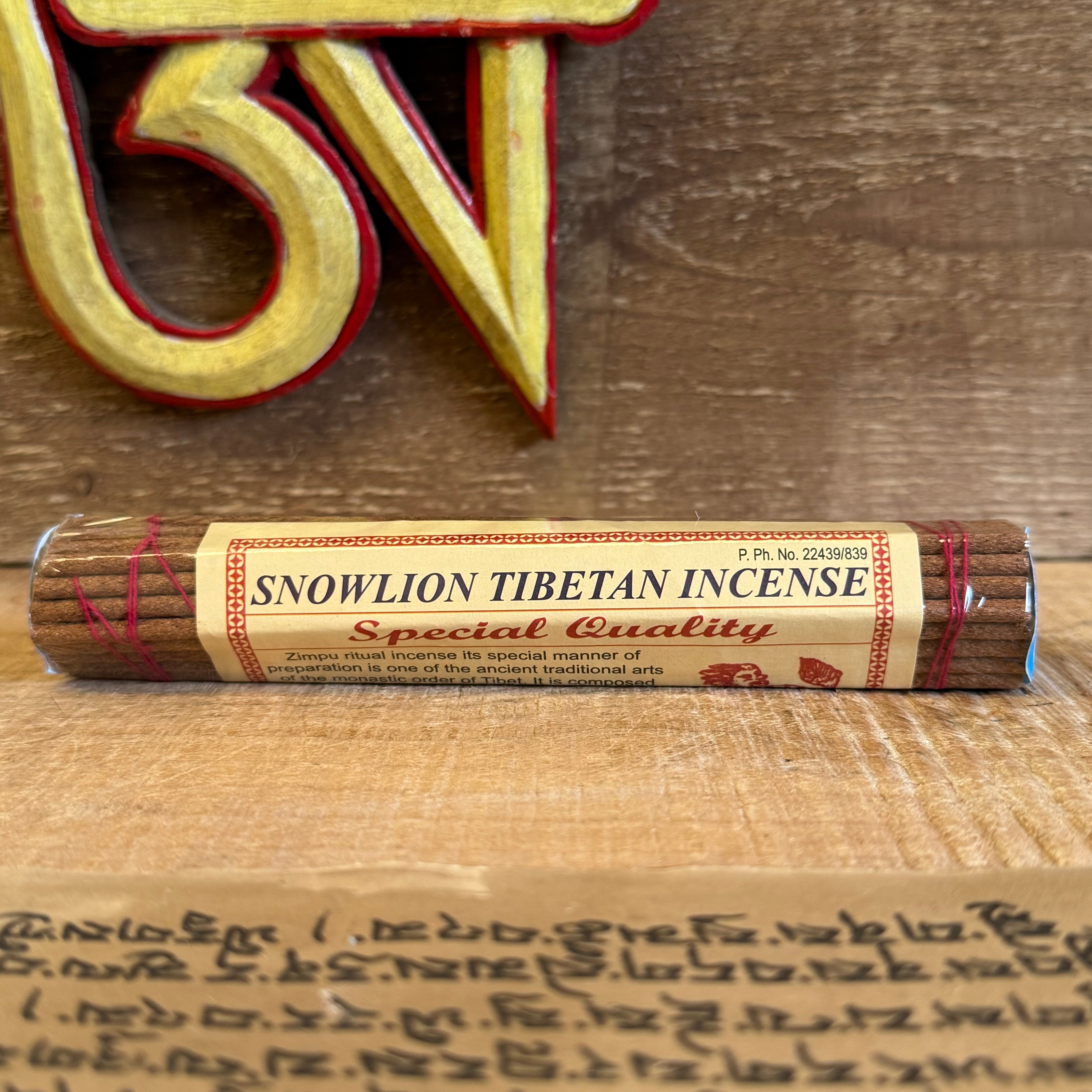 Chandra Devi Snowlion Tibetan Incense – Zimpu Ritual Blend – The