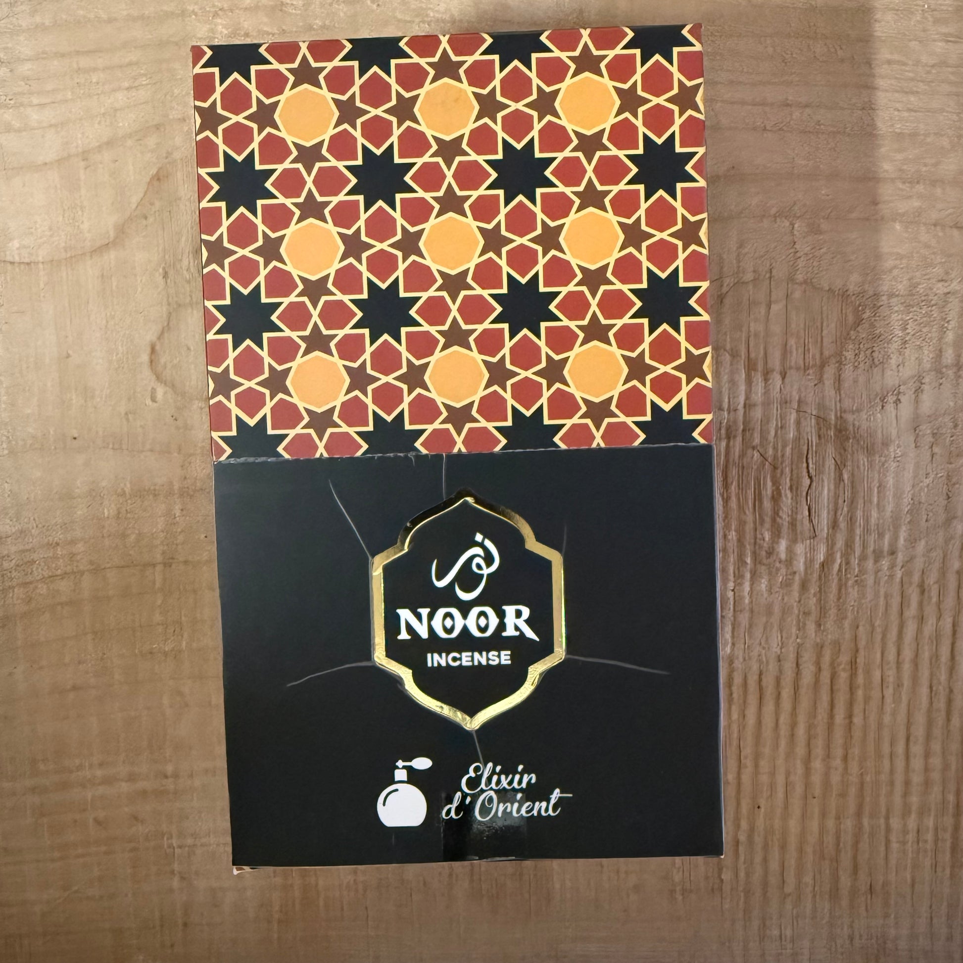 Noor Dehn-Al Oud incense sticks with rich Middle Eastern oudh fragrance