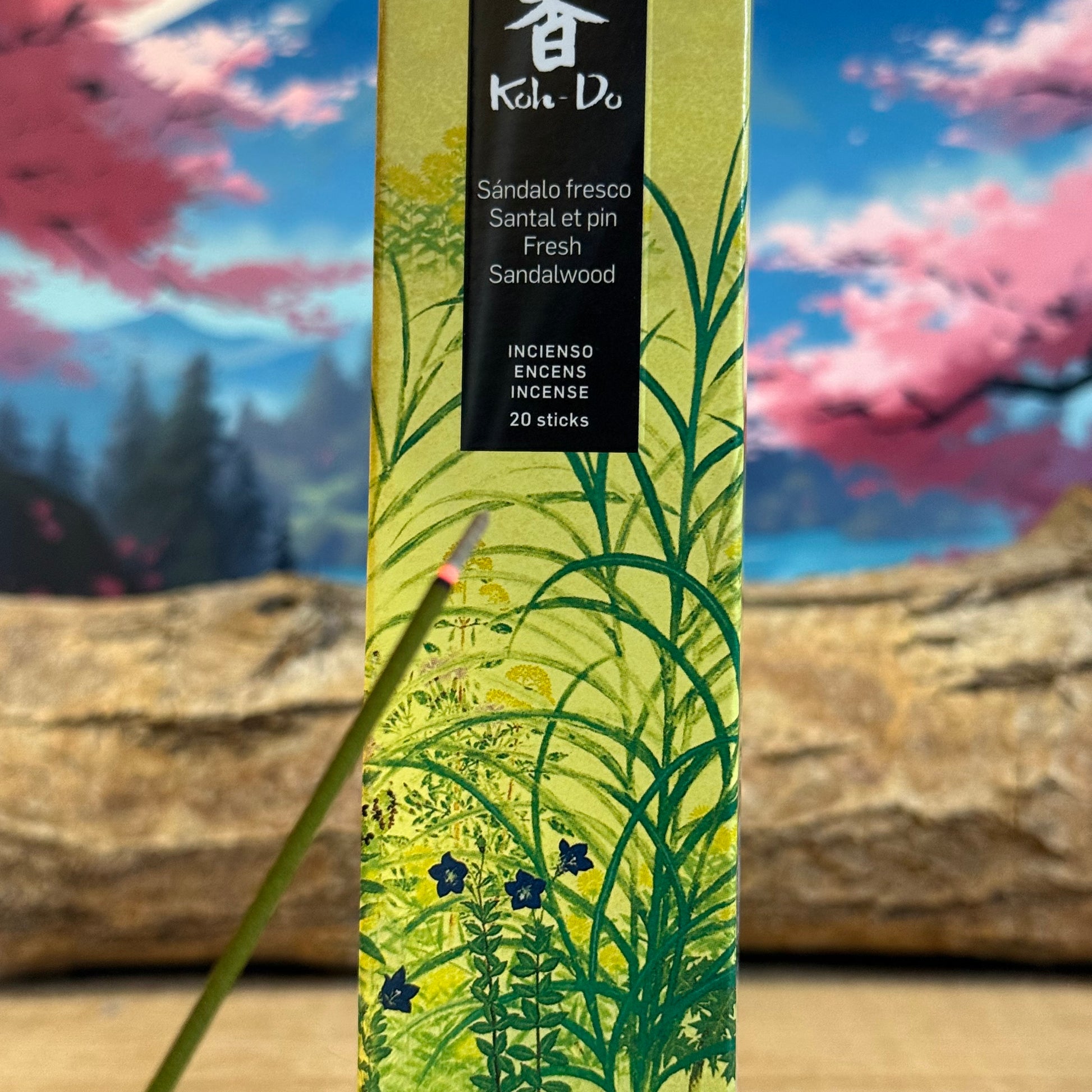 Koh-Do Fresh Sandalwood Incense | Pine & Sandalwood for Clarity

Fresh Sandalwood incense blends wood & pine for clarity & peace. 20 Japanese sticks from Mainichikoh line. Uplifting, natural scent for daily calm.