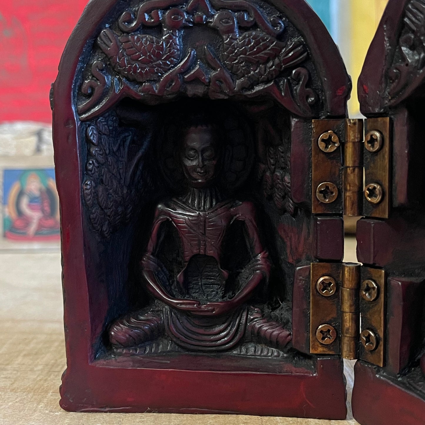 Tibetan Folding Alter | Buddhist folding shrine