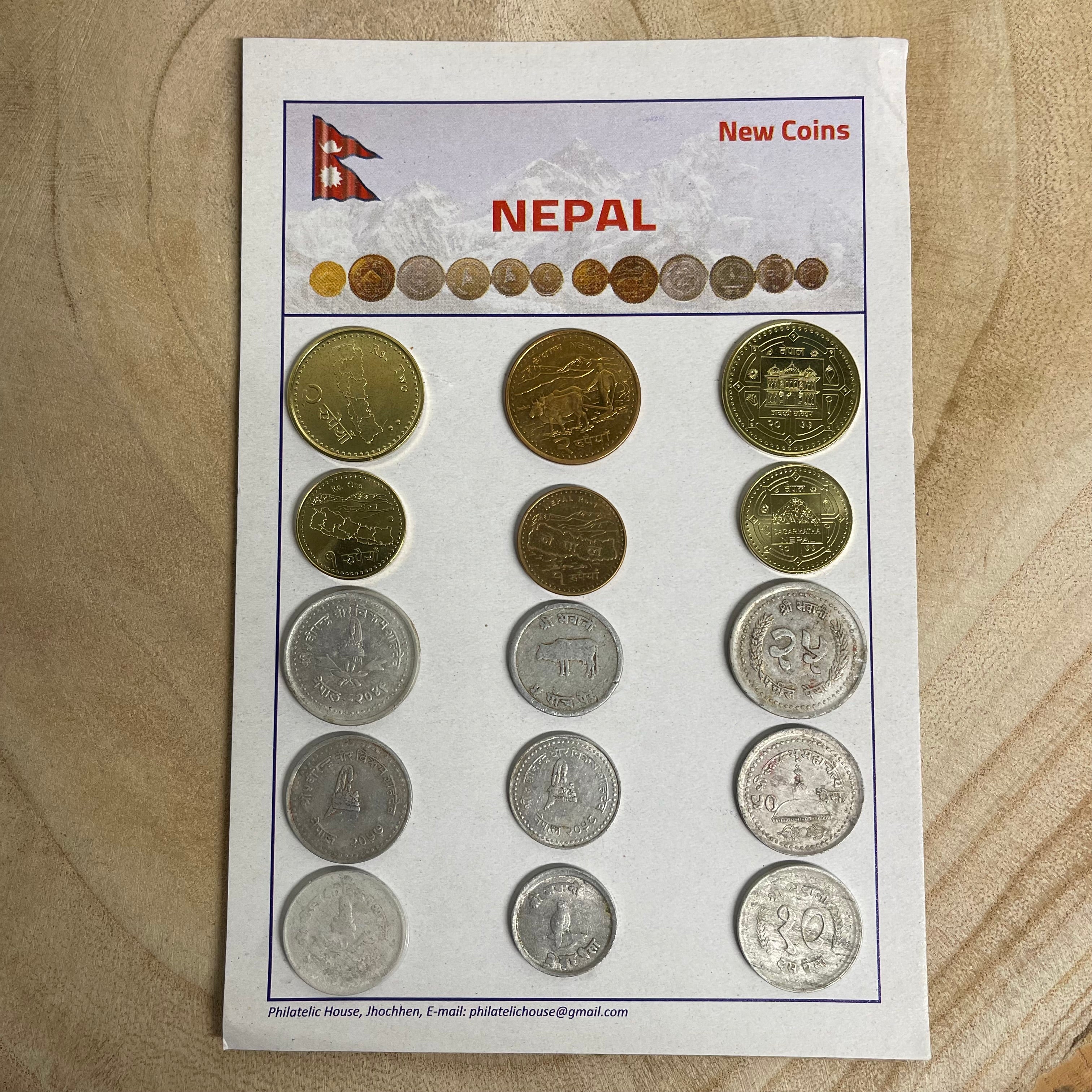 Nepali coins collection | New Coins from Nepal – The Buddha Buddha