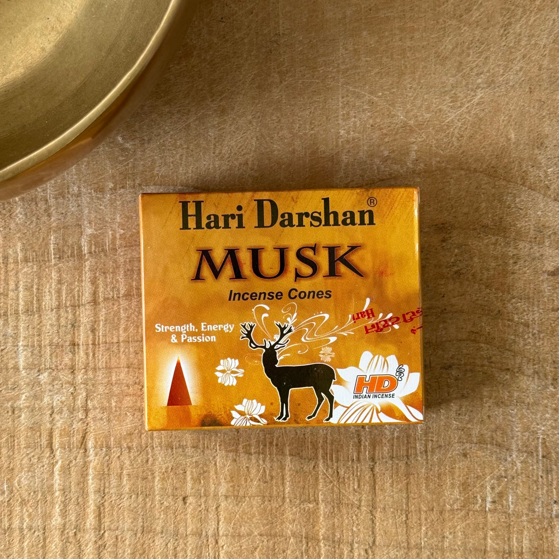 Musk Hari Incense Cones – Earthy Woodsy Ritual Incense Cones

Musk Hari incense cones with a deep earthy aroma. Ideal for meditation, grounding, energy alignment, and spiritual ritual use.