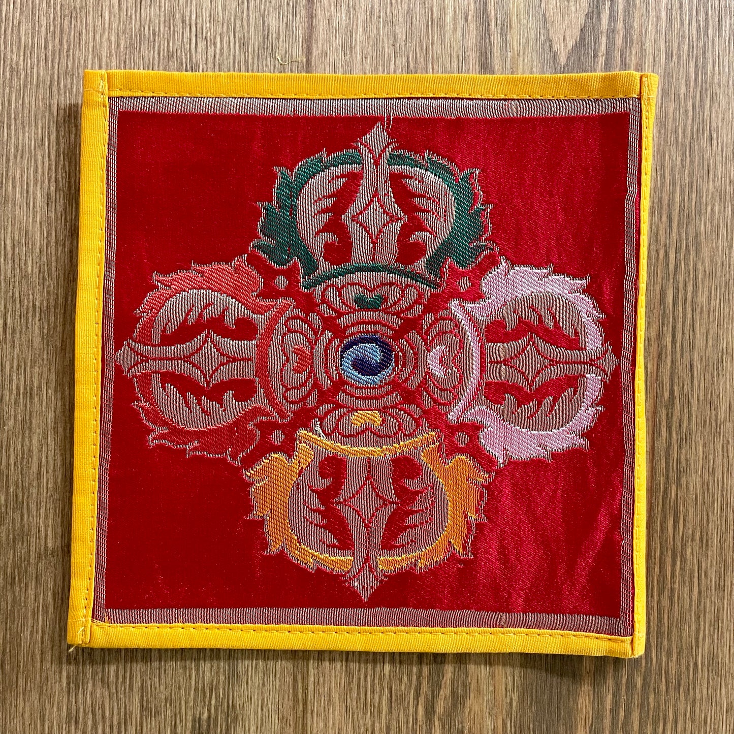 Mini Brocade Cloth alter cloth Dorje Mat 17 X 17 cm (Dorje)