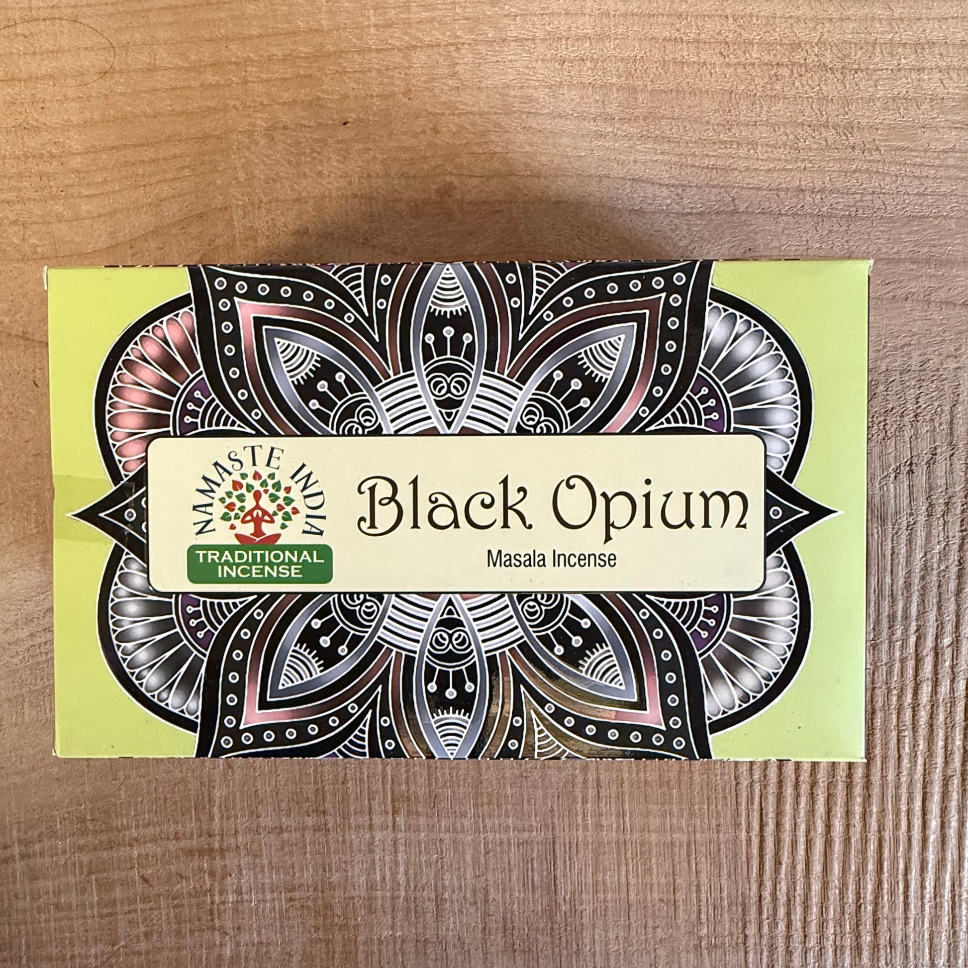 Black Opium incense for mystical ambience, ritual, and relaxation