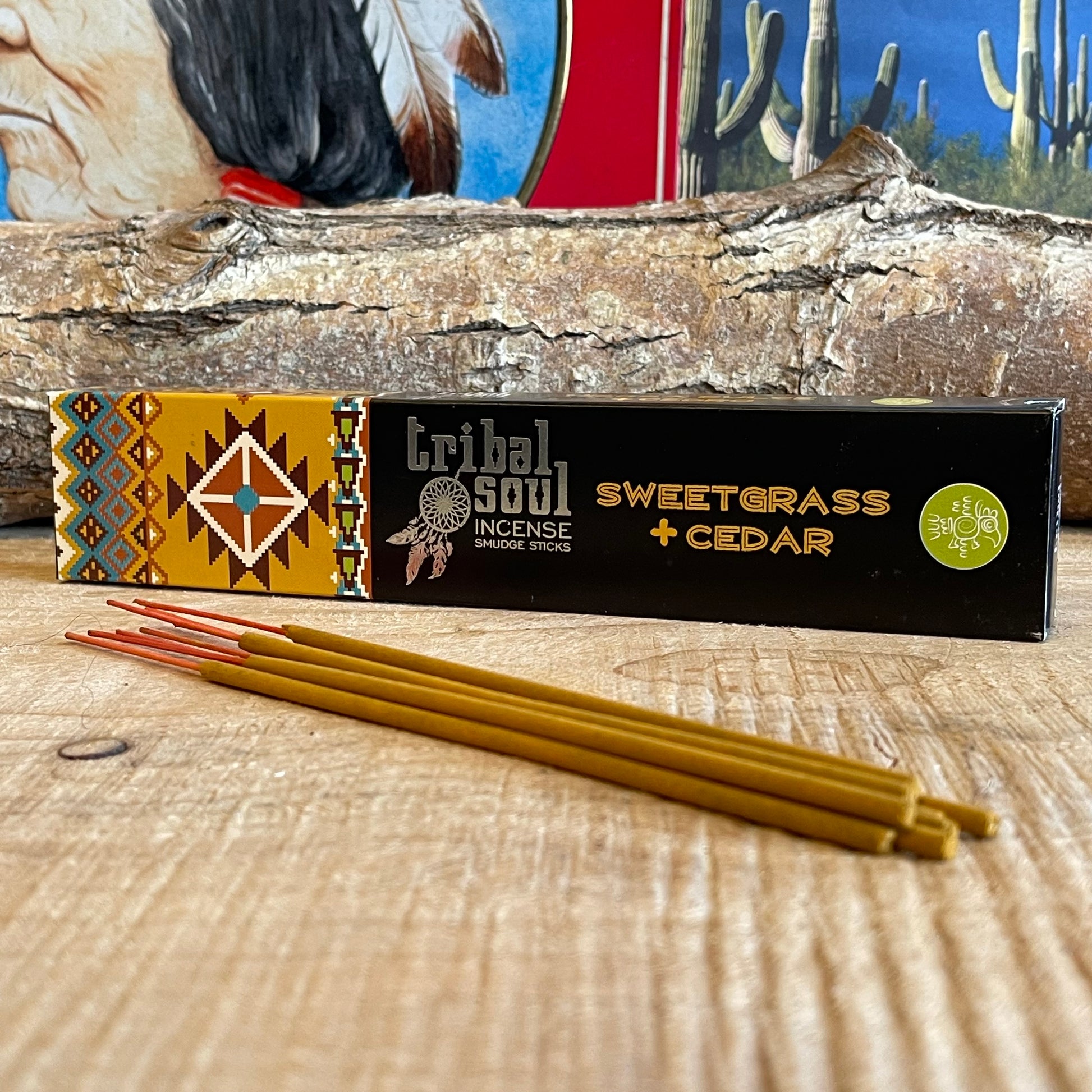 Tribal Soul Sweetgrass and Cedar Incense