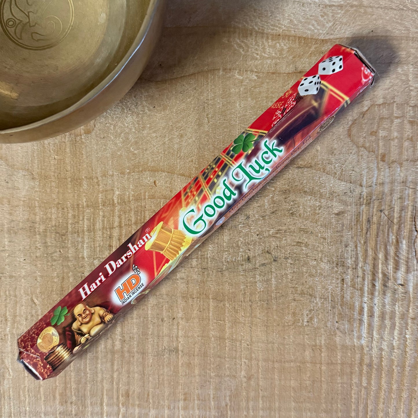 Hari Darshan hexagonal incense gift set with 5 assorted packs. Traditional Indian incense for meditation, ritual use, and mindful gifting.