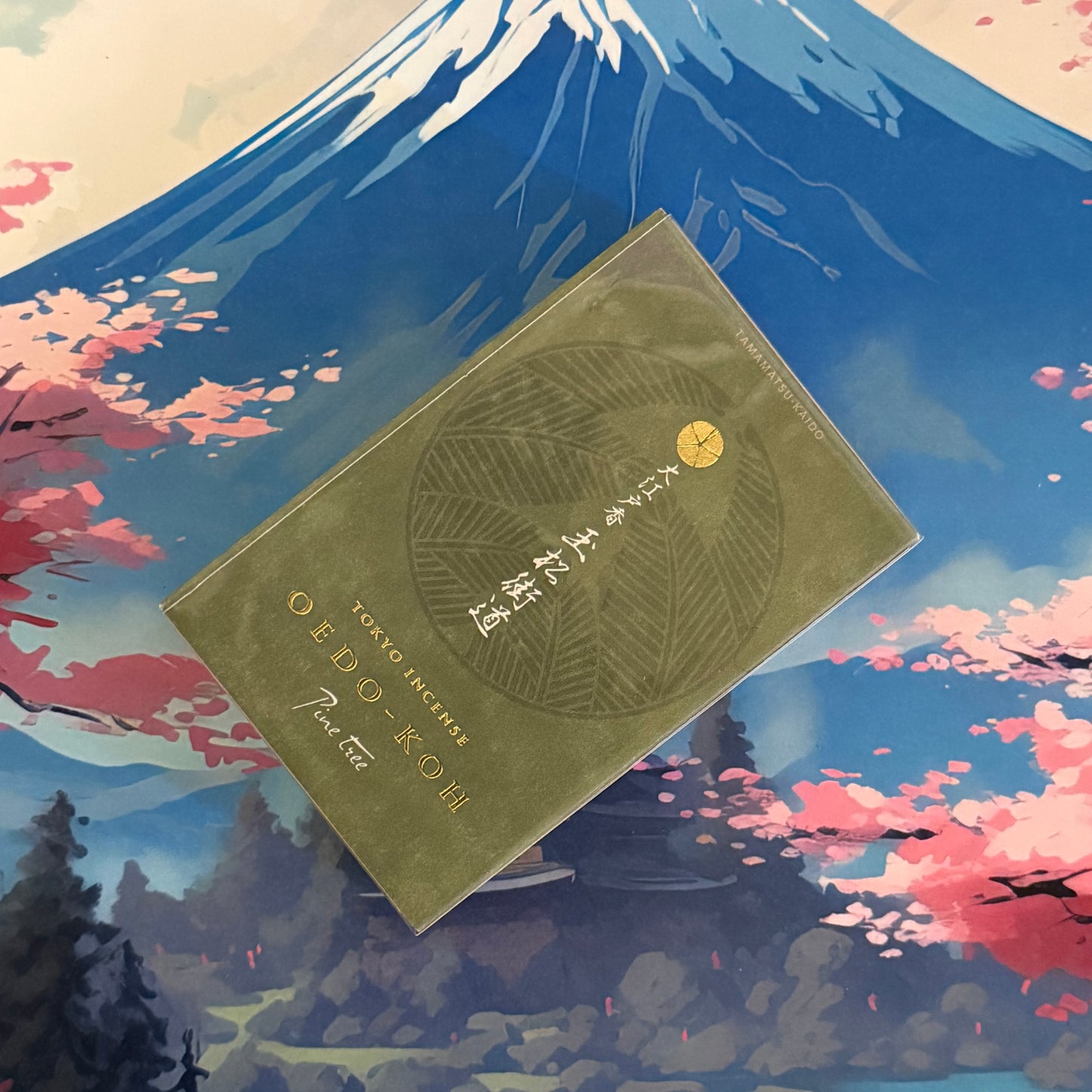 Oedo-Koh Pine Tree Japanese incense sticks by Nippon Kodo with refreshing pine aroma