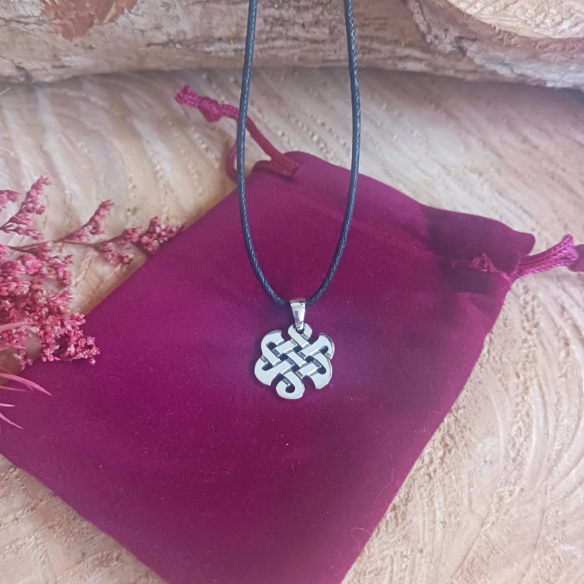 Sterling Silver Endless Knot Pendant