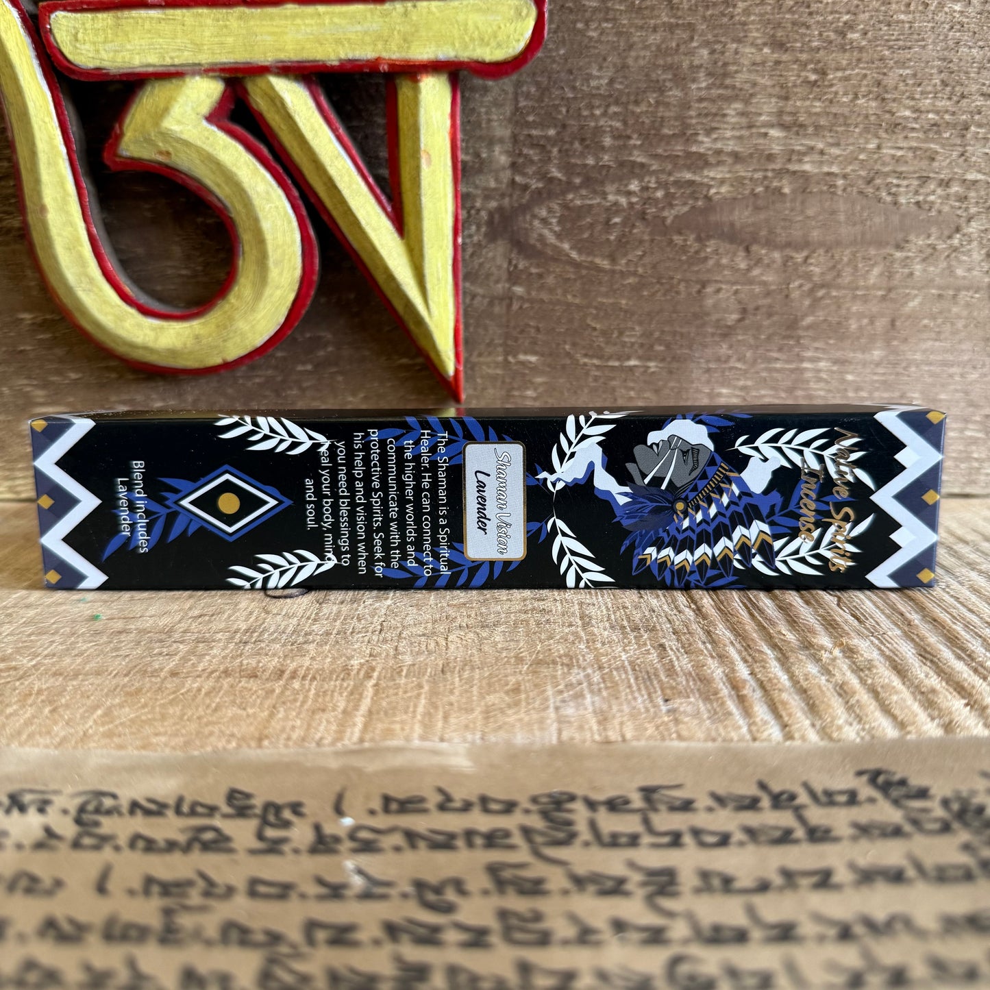 Call upon the sacred wisdom of the Shaman — the healer, the seer, the bridge between worlds. With roots deep in Earth and spirit soaring to the heavens, the Shaman walks the path of vision, carrying messages from the Ancestors and the Spirit World.

Let the soft, soothing scent of Lavender guide you inward. This sacred herb opens the third eye, calms the heart, and prepares the soul for deeper insight and healing. Use this incense when seeking guidance, spiritual protection, or blessings for body, mind, and