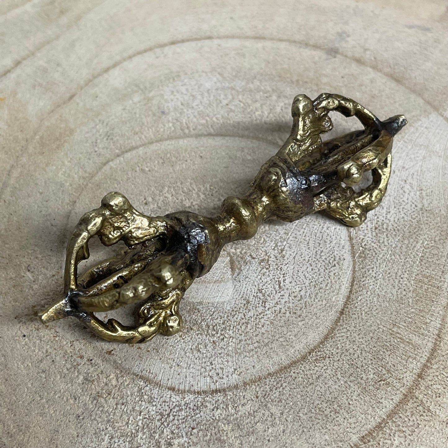 Small Brass Dorje 8cm