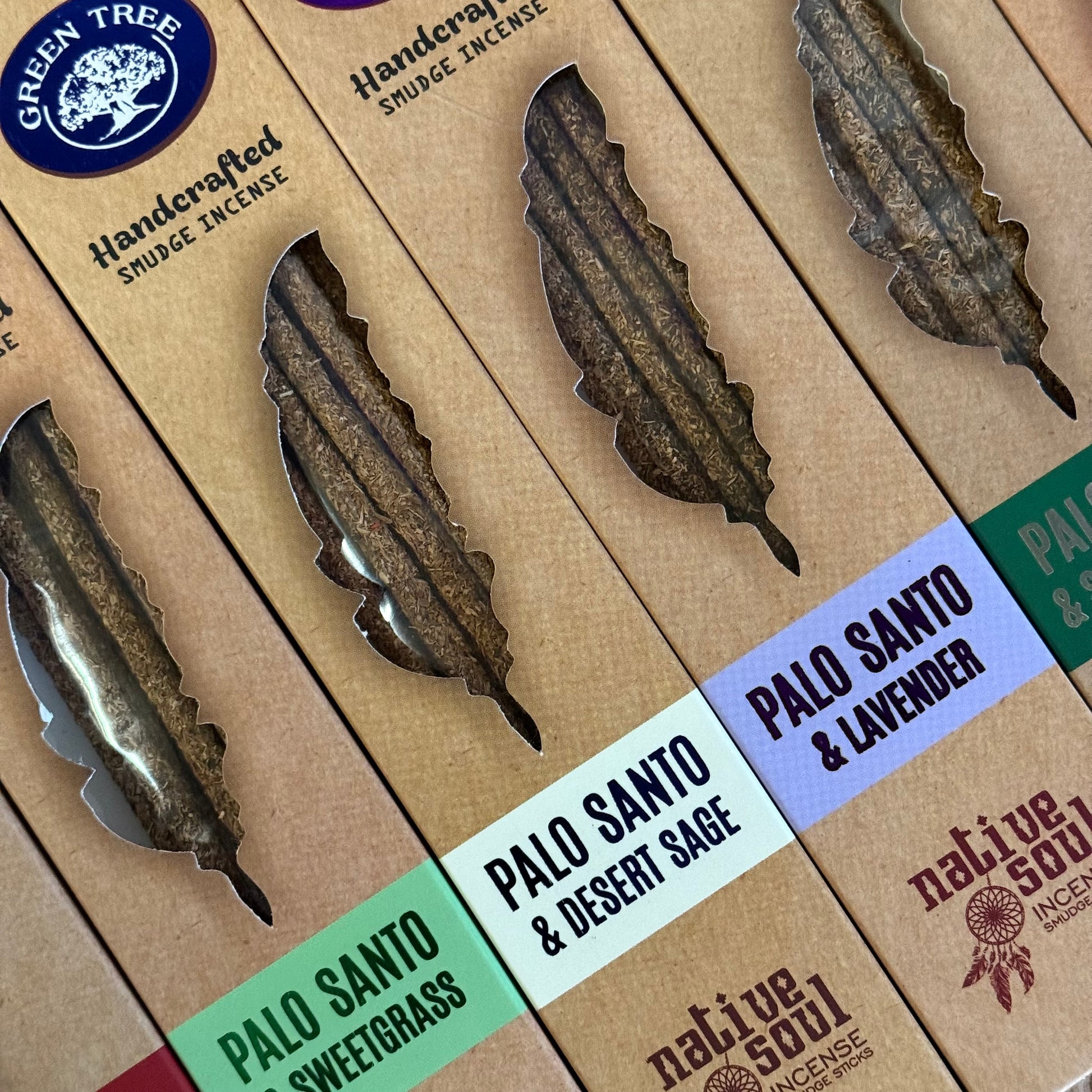 Native Soul smudge incense collection with six sacred varieties for cleansing and meditation