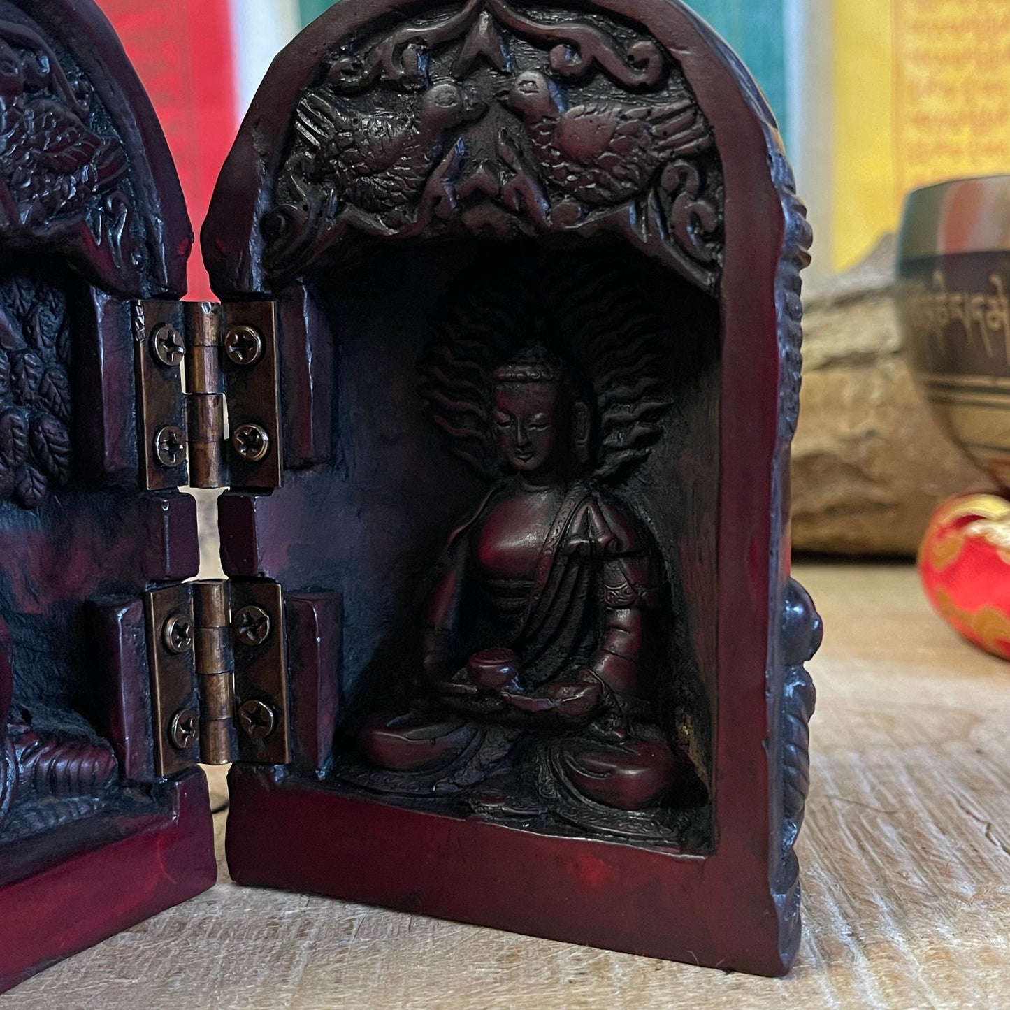 Tibetan Folding Alter | Buddhist folding shrine