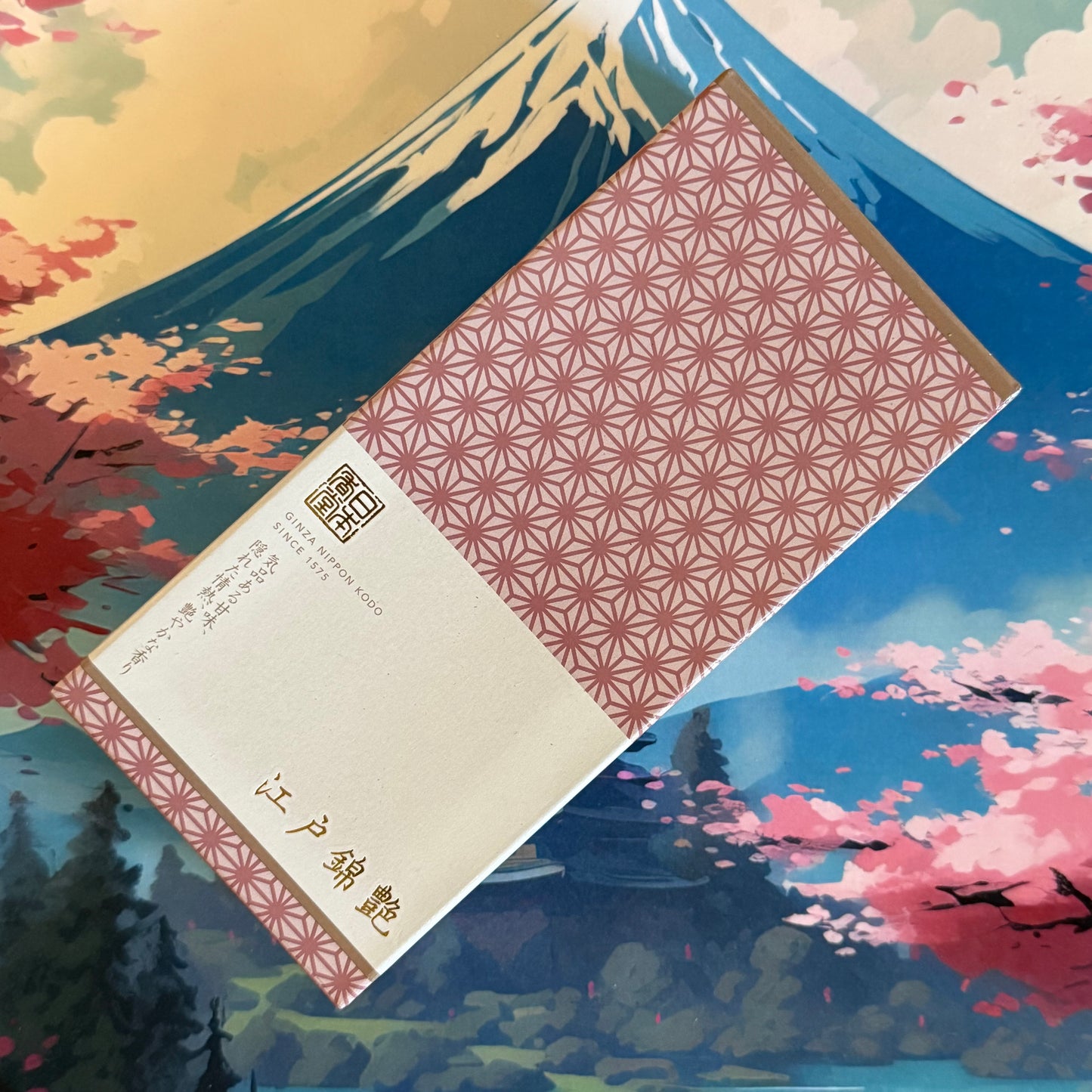 Edonishiki Tsuya Japanese incense by Nippon Kodo inspired by Edo period Samurai tradition