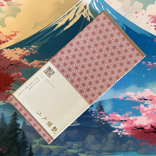 Edonishiki Tsuya Japanese incense by Nippon Kodo inspired by Edo period Samurai tradition